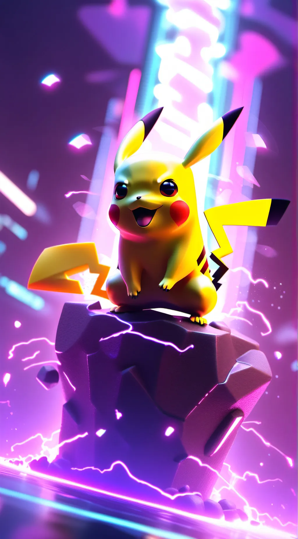 ai character: Pikachu🥳 background