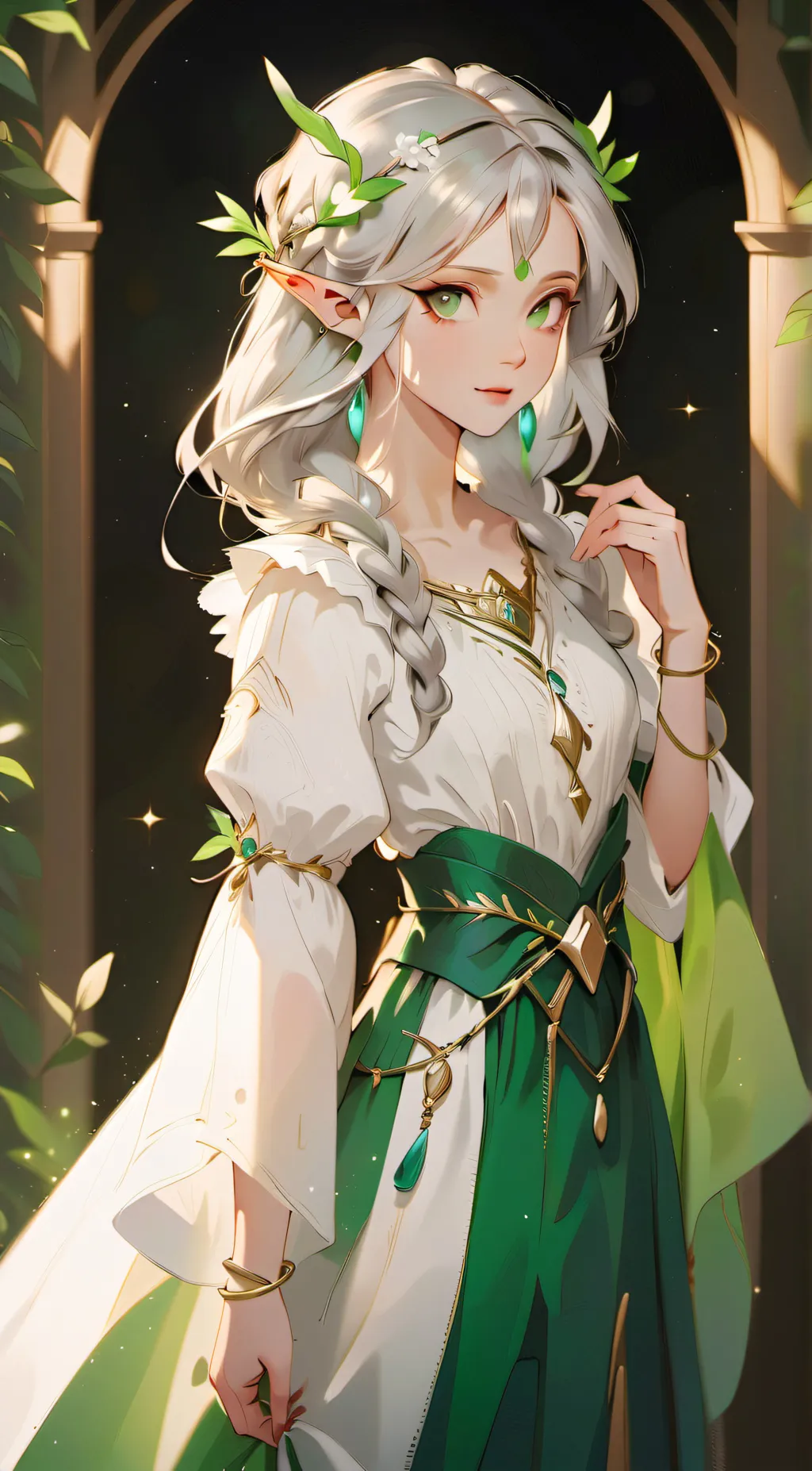 ai character: cecilia background