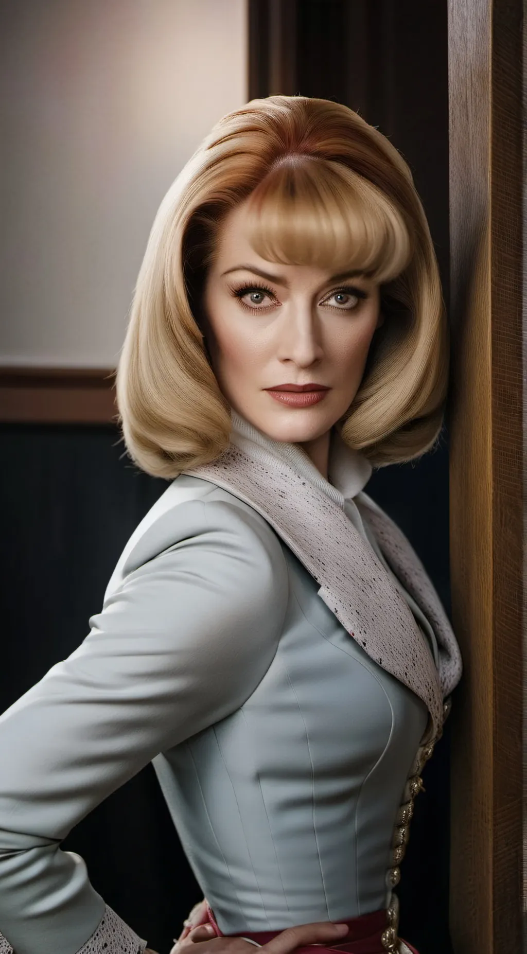 ai character: Debbie jellinsky  background