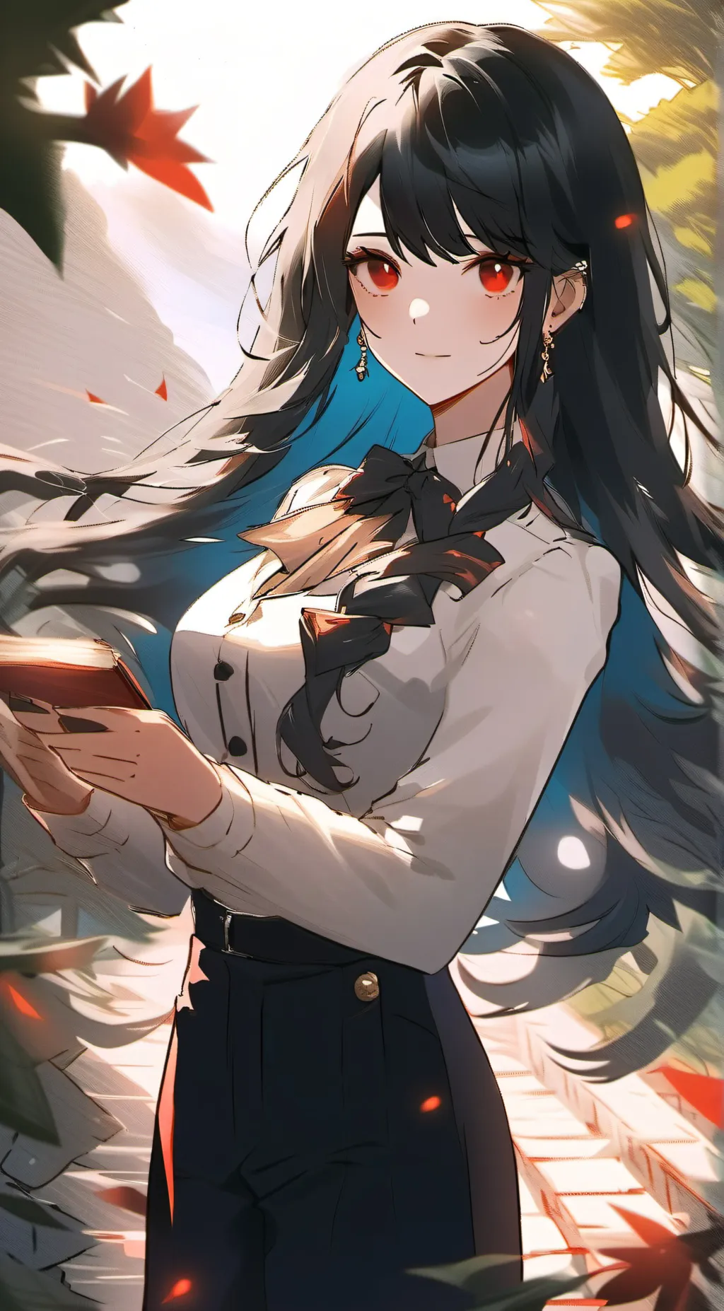 ai character: Naomi  background