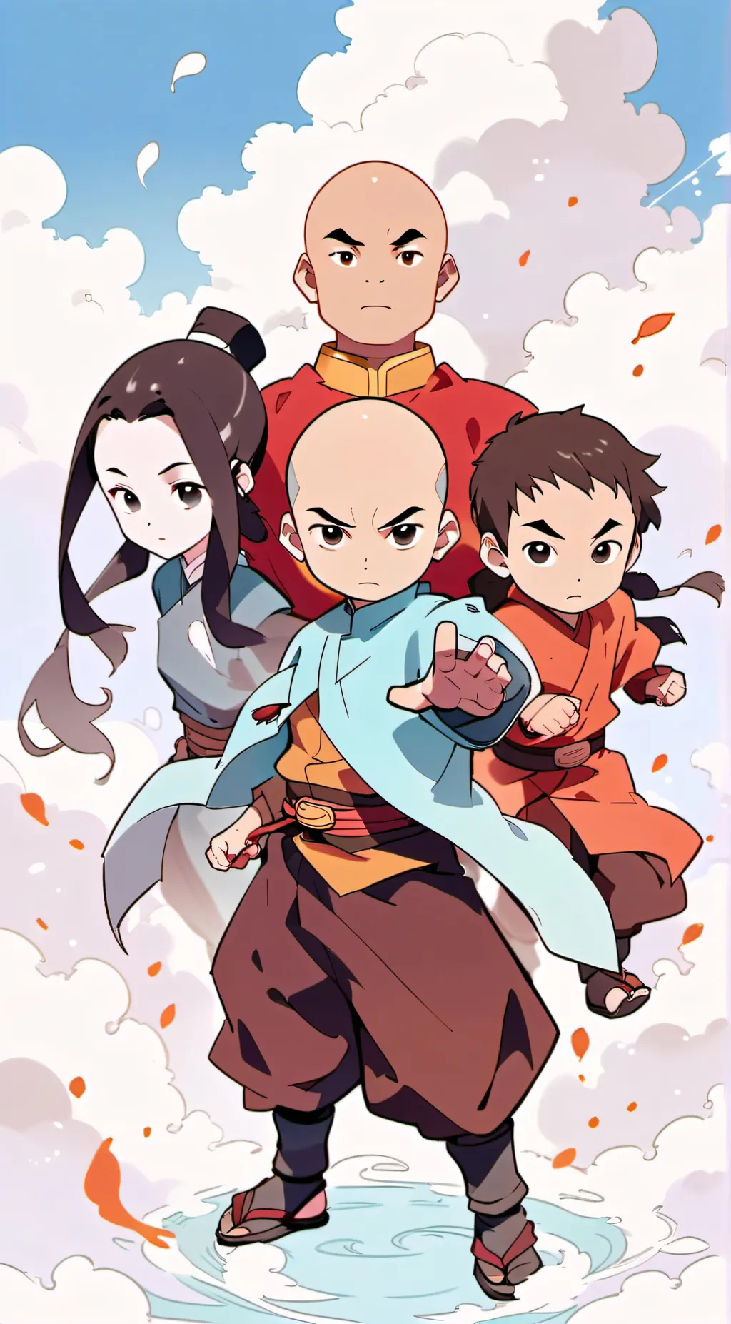 ai character: avatar background
