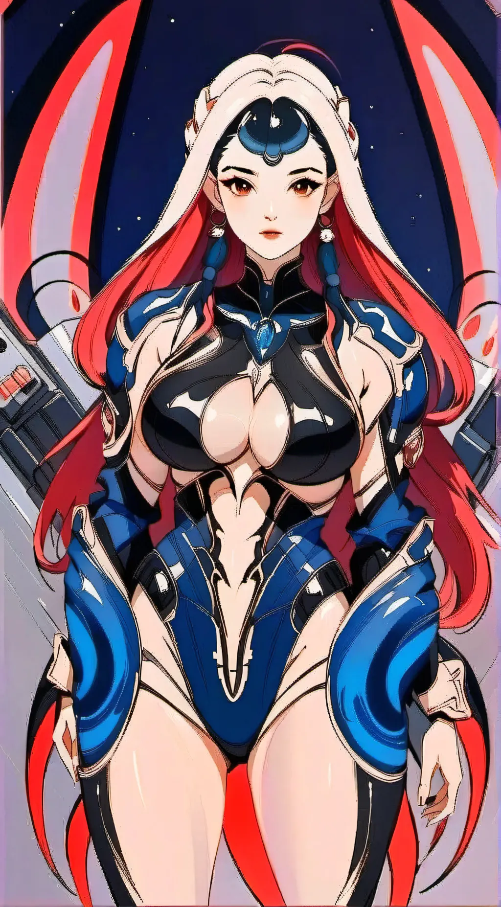 ai character: Aurora background