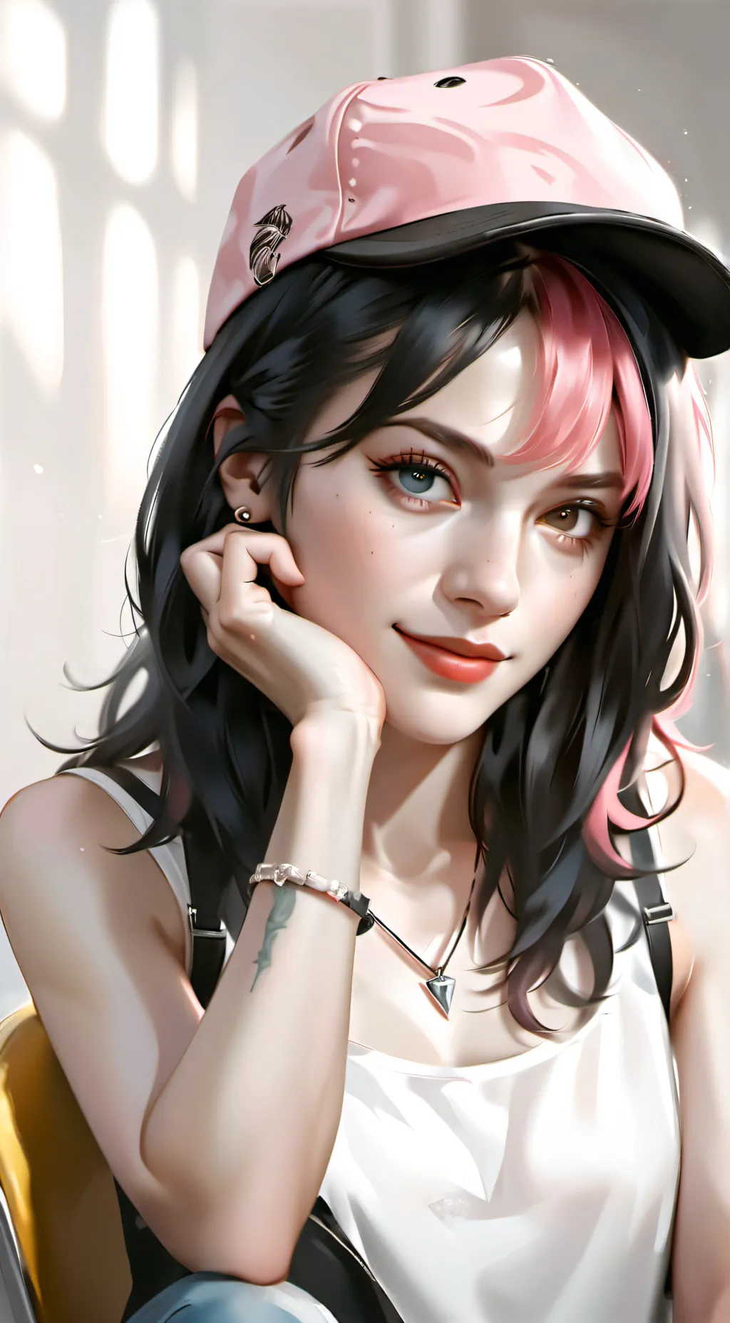 ai character: Aria background
