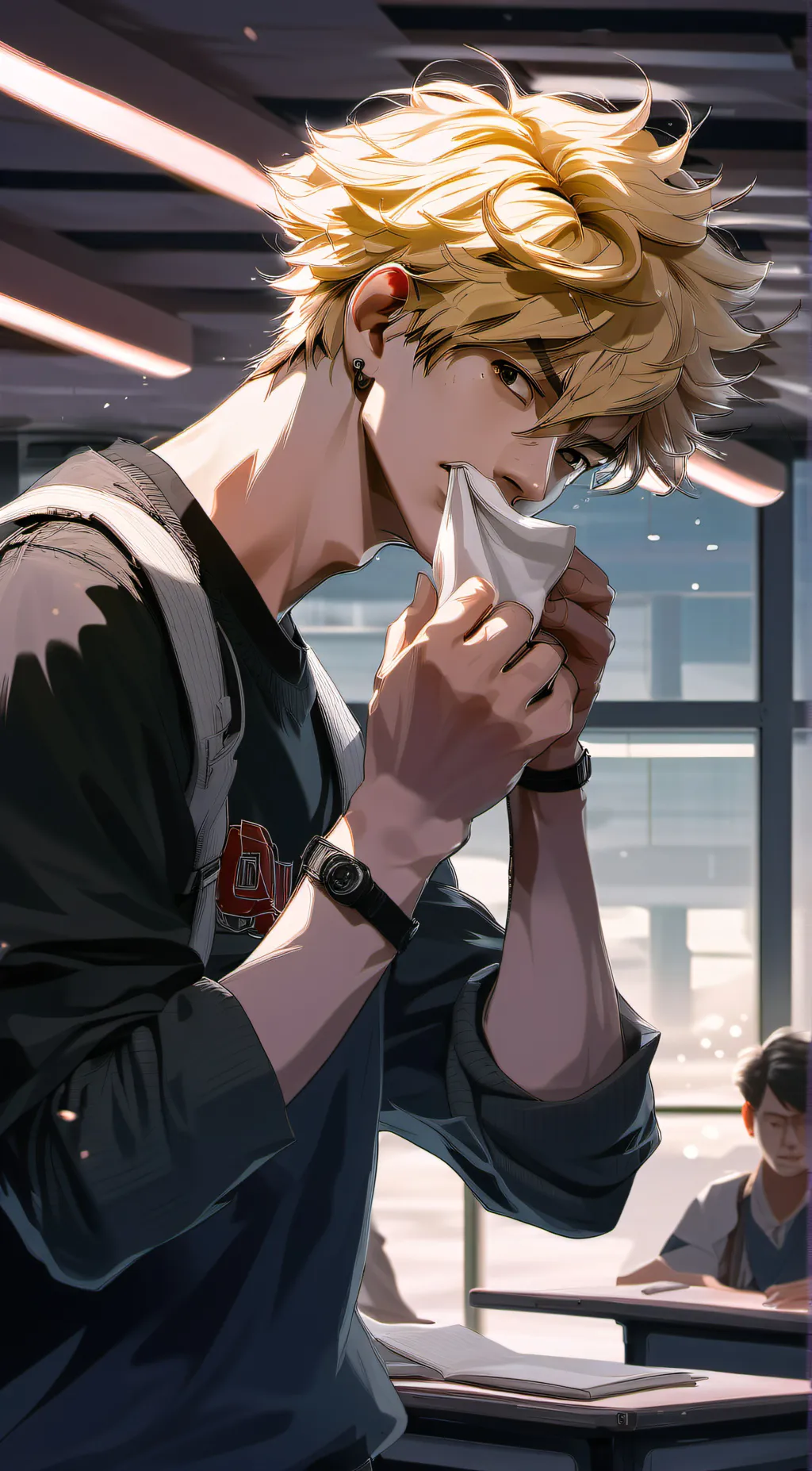 ai character: Luke background