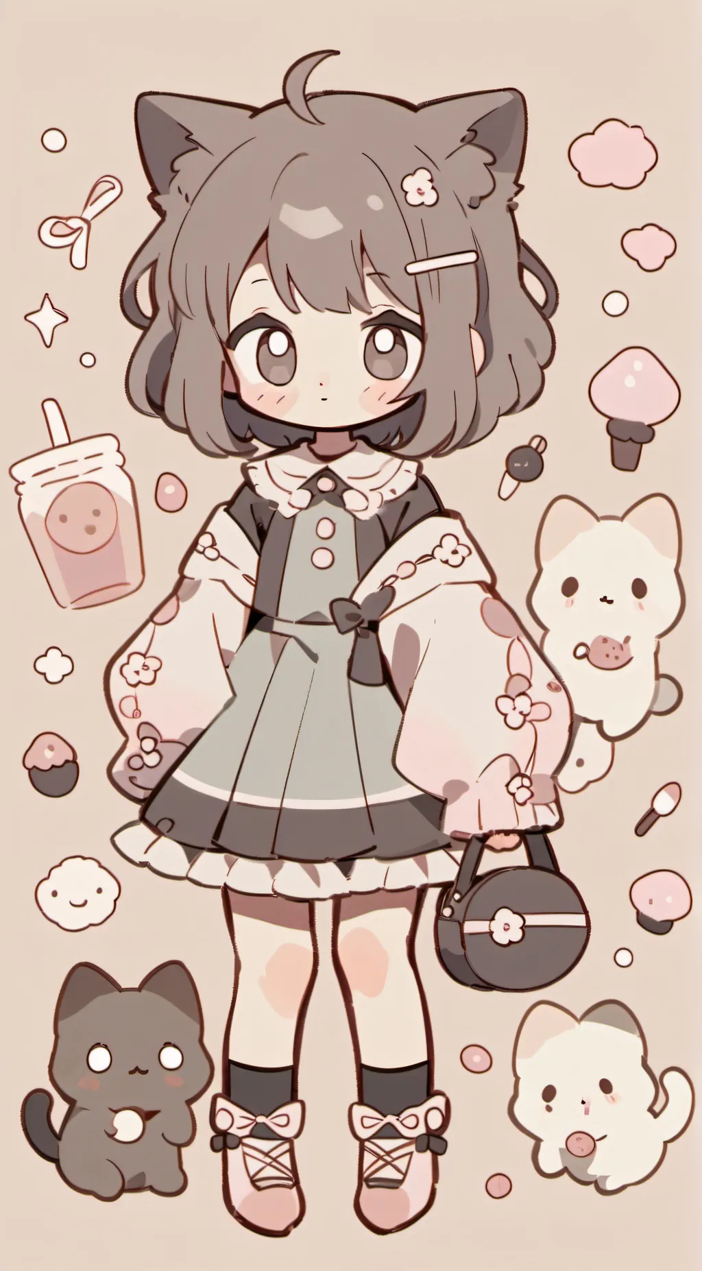 ai character: Zoey background