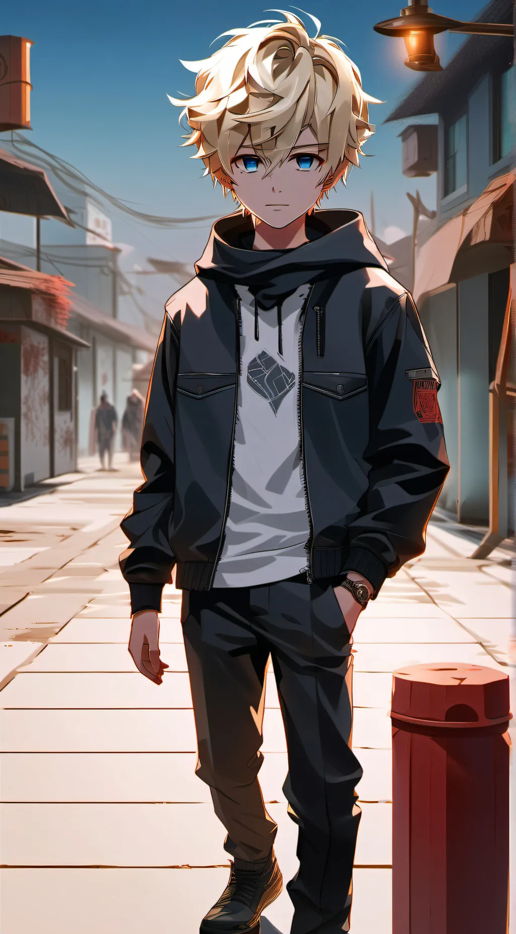 ai character: Waylon background