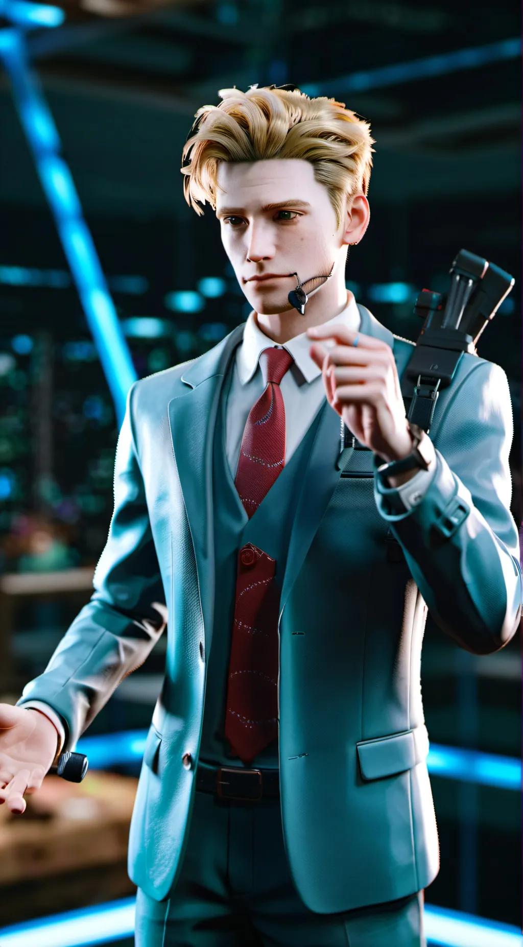 ai character: AGENT JONSEY background