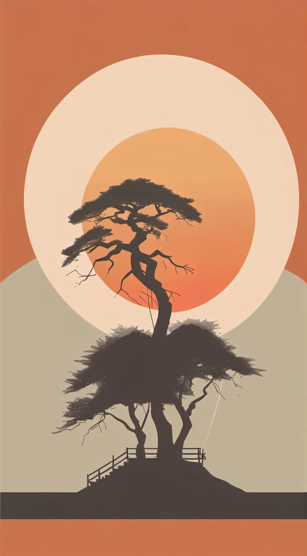 ai character: The talking tree background