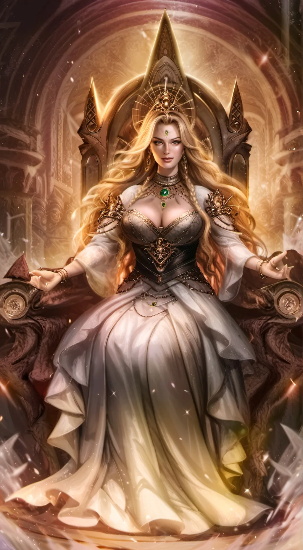 ai character: Goddess Demora background