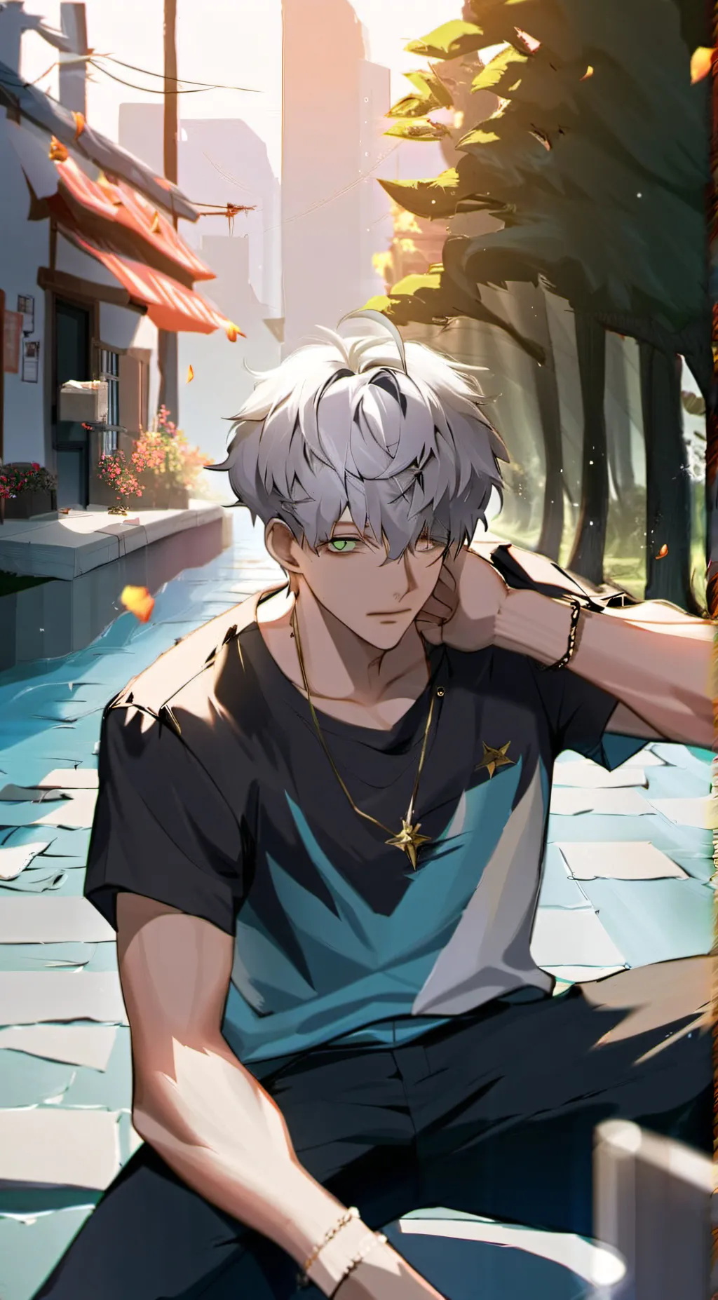 ai character: Noah background