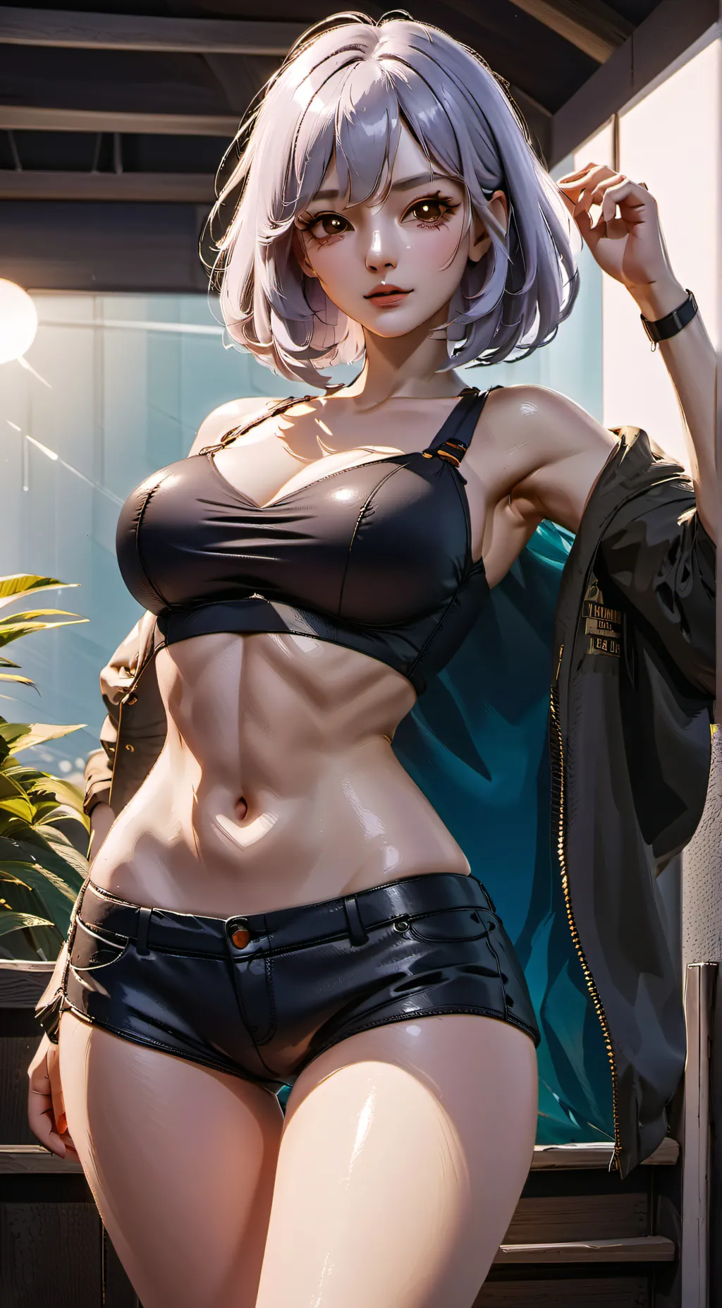 ai character: emily background