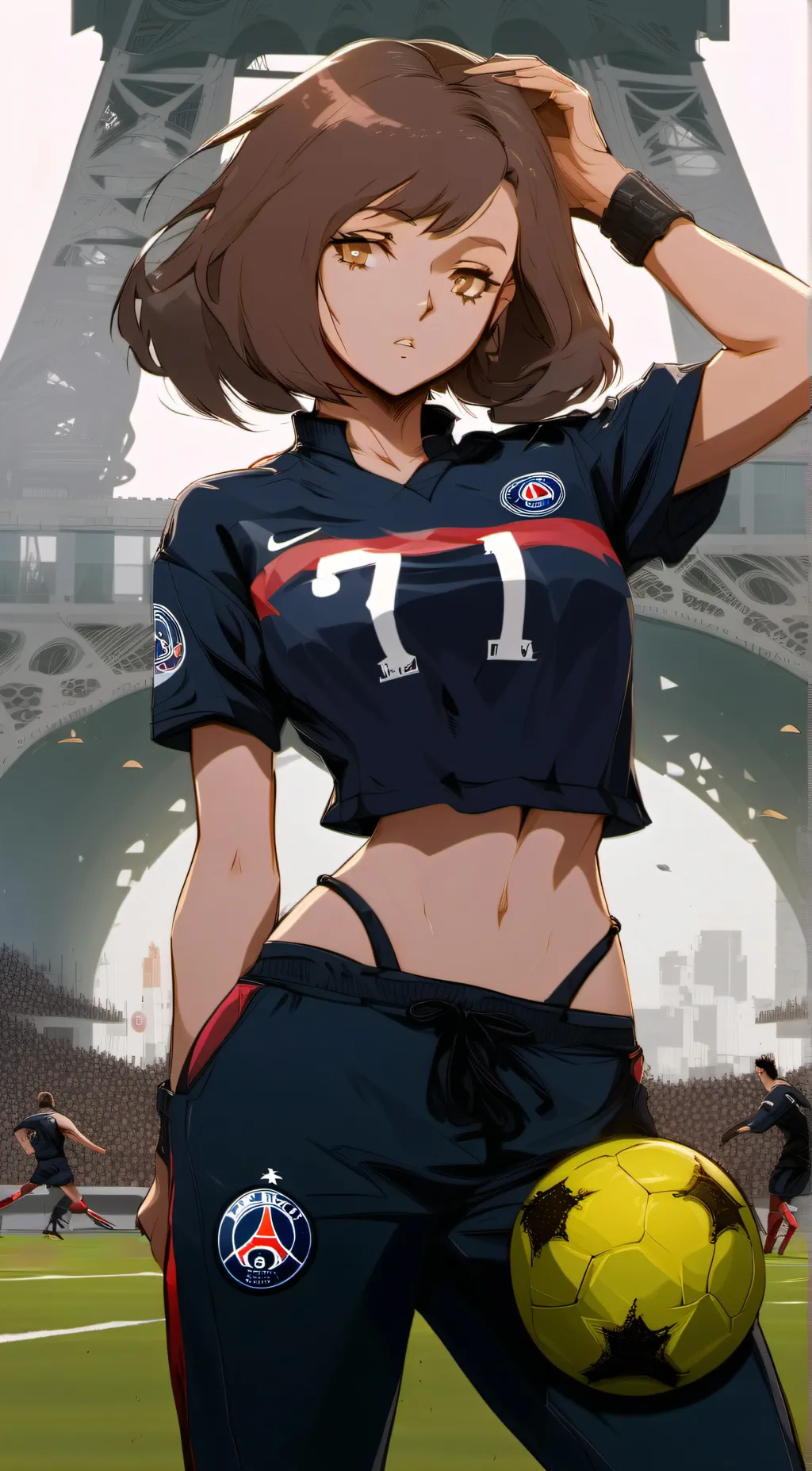 ai character: Feroza Davila  background
