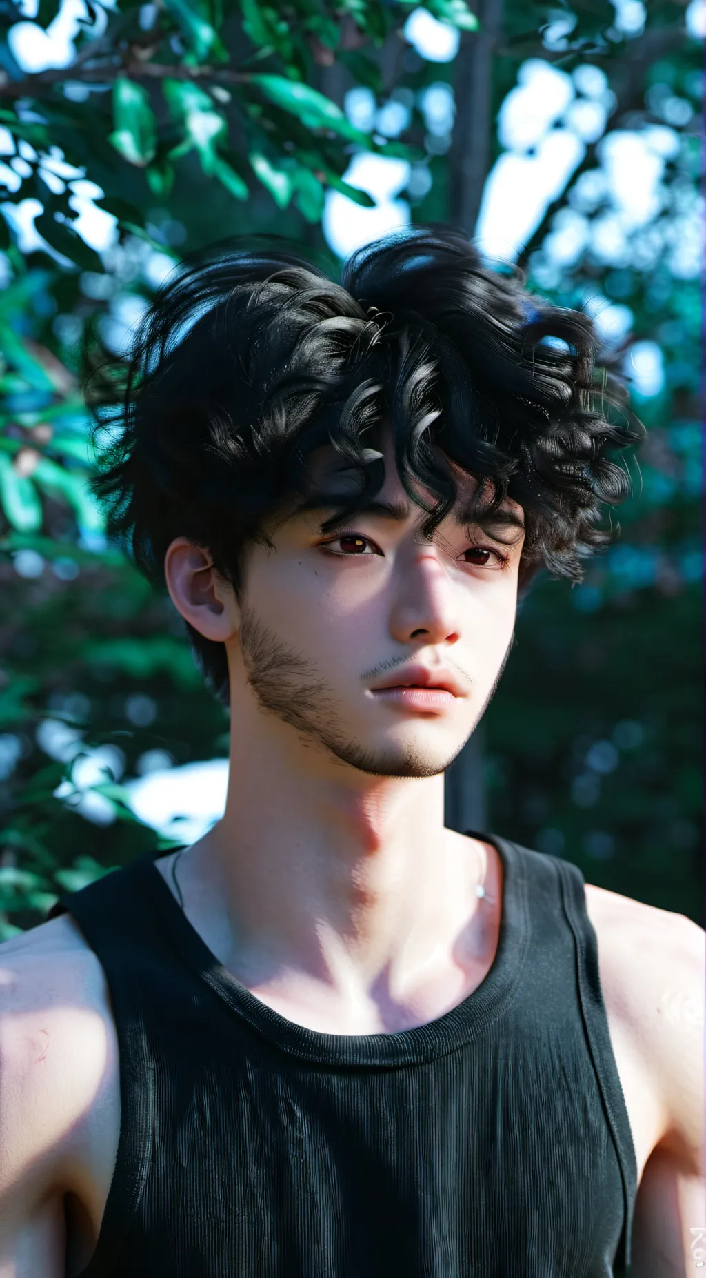 ai character: Syed Saamin Waseem background