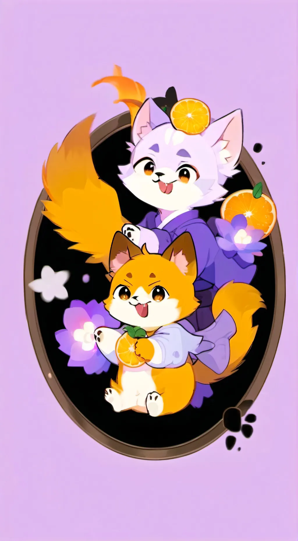ai character: catnap and dogday  background