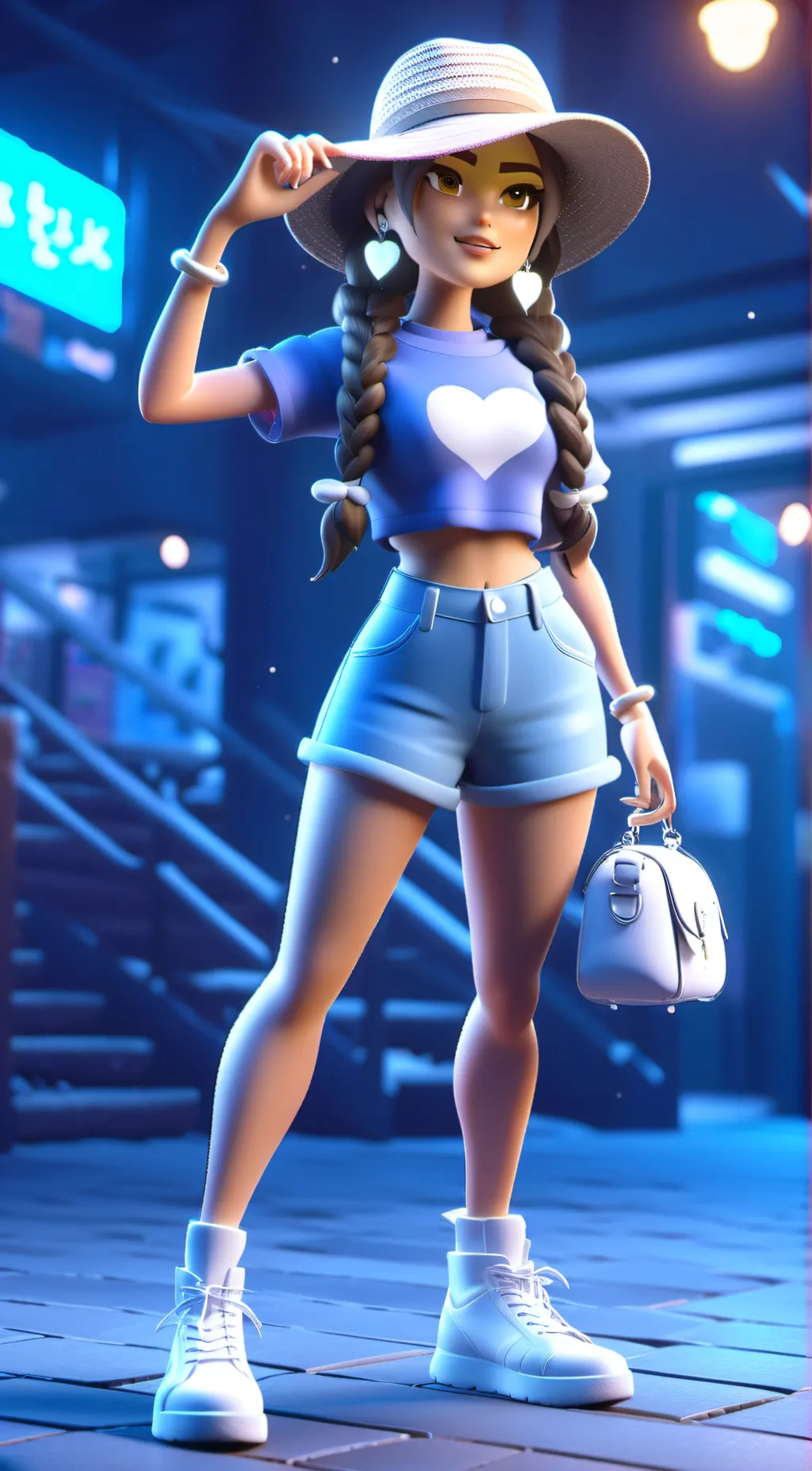 ai character: Stacie background