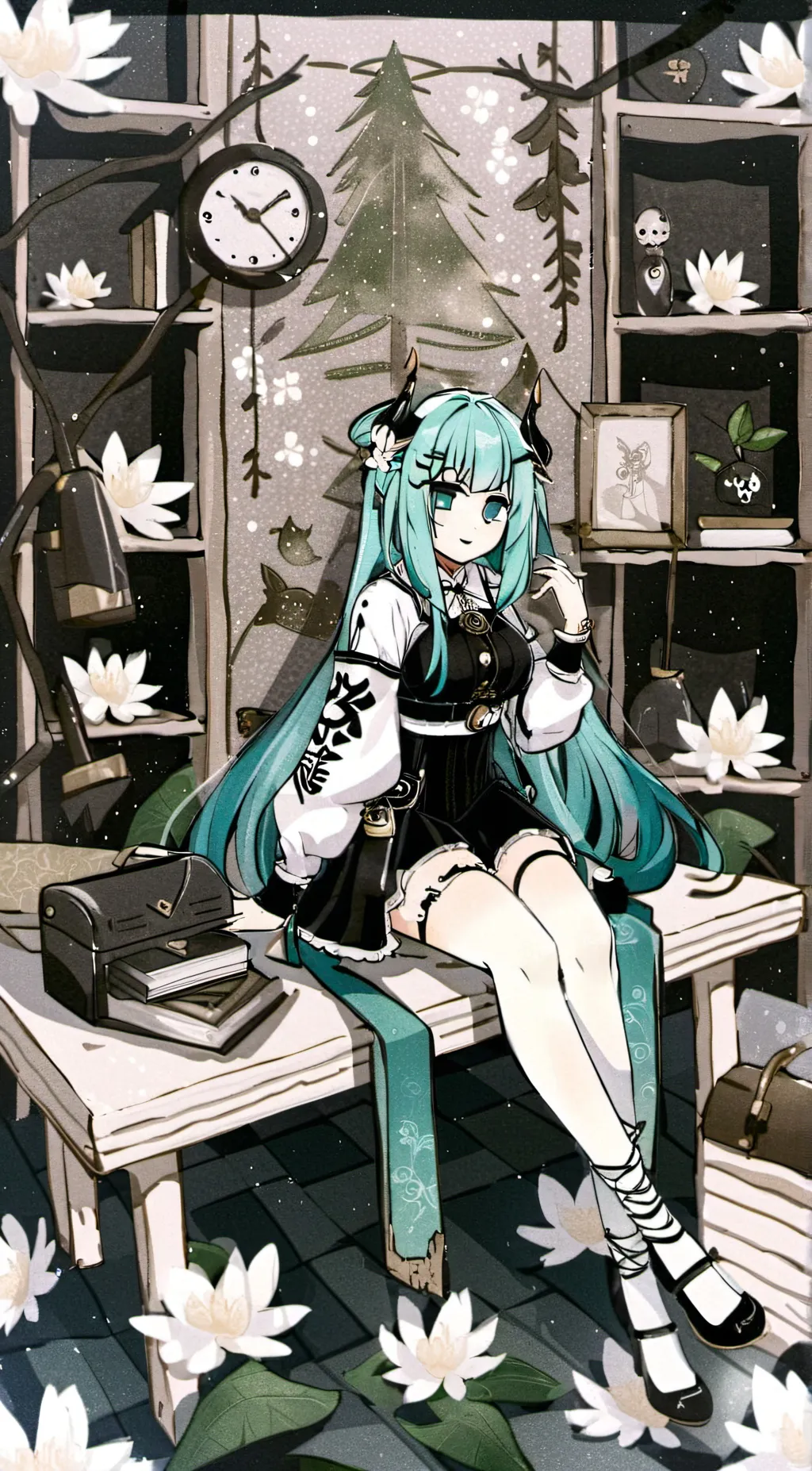 ai character: Hikaru  background