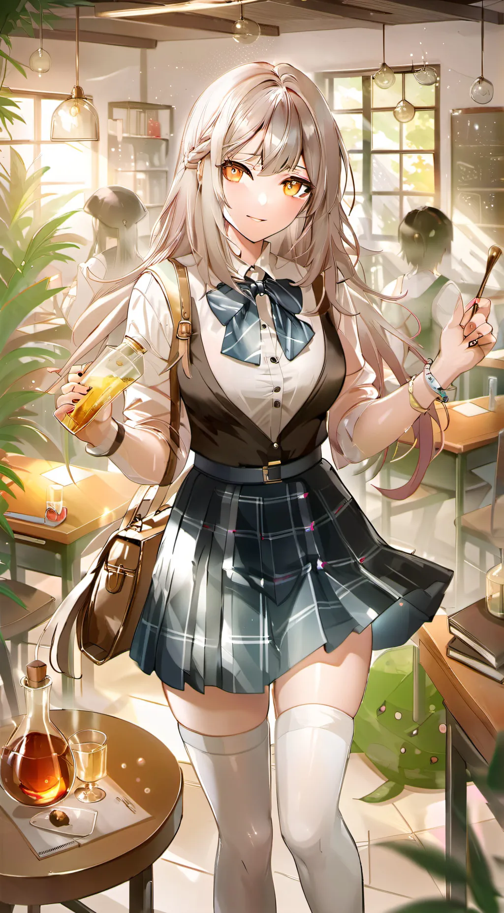 ai character: Lily background