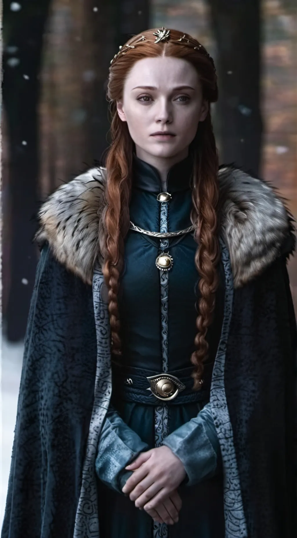 ai character: Sansa Stark background