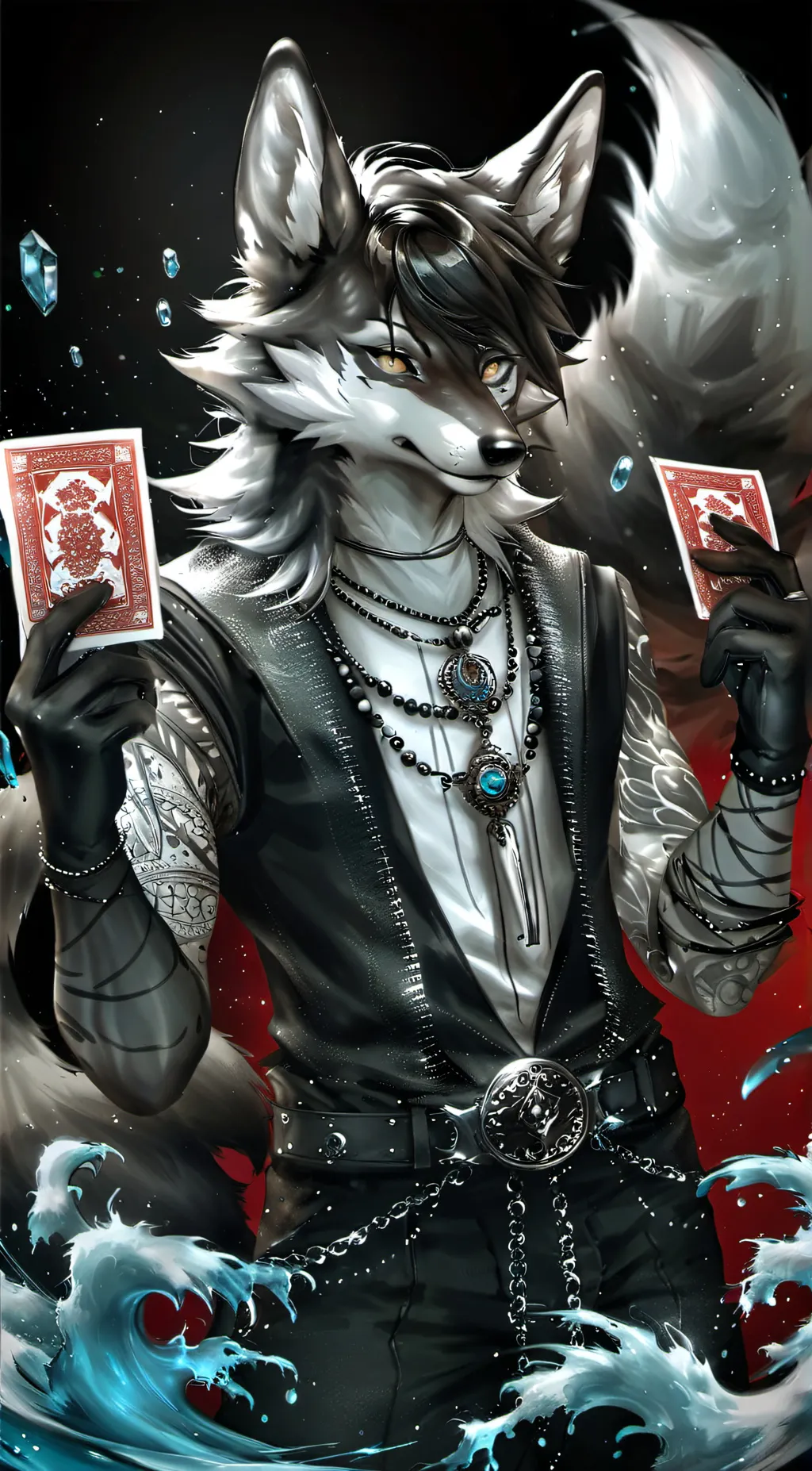 ai character: Spade background