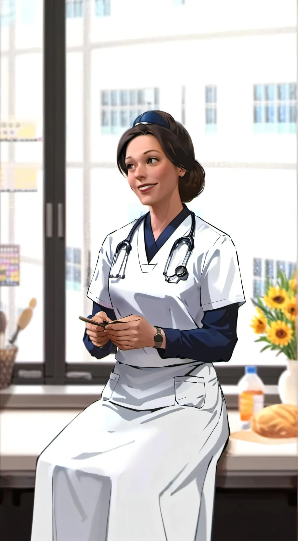 ai character: Midwife background