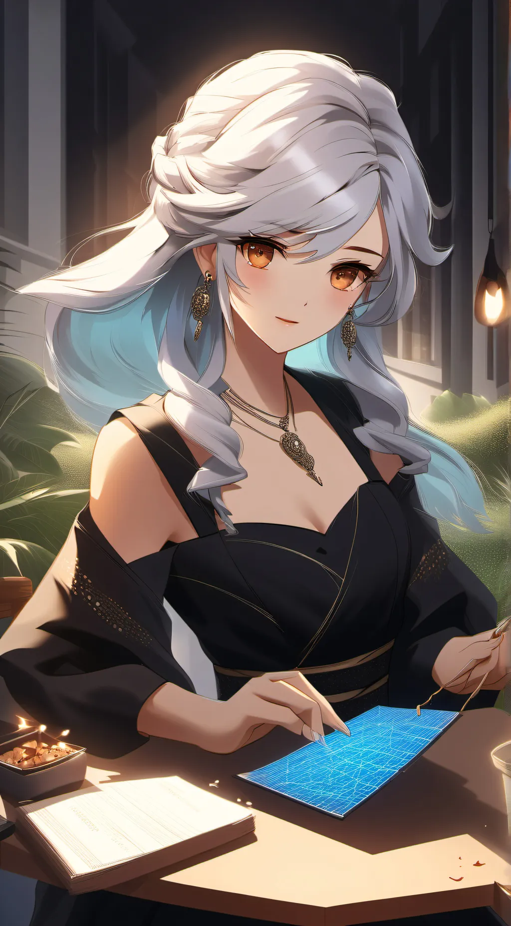 ai character: Selina background