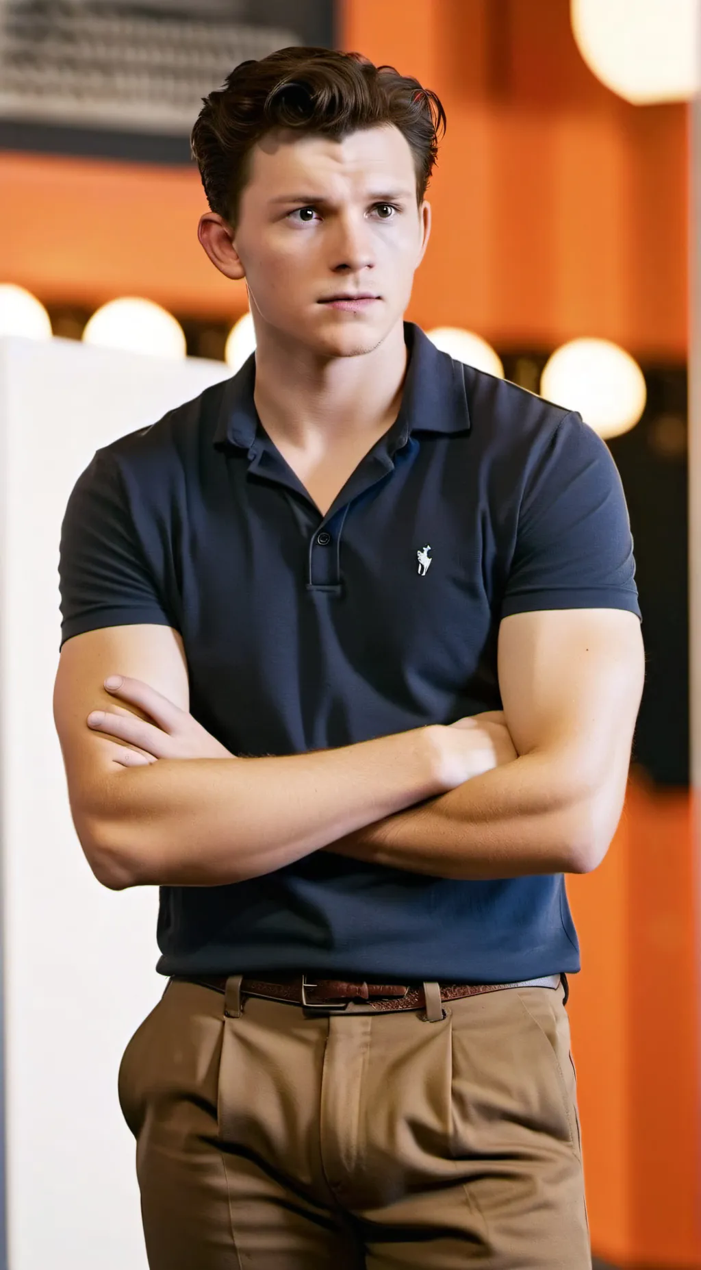 ai character: Tom Holland❤️❤️ background