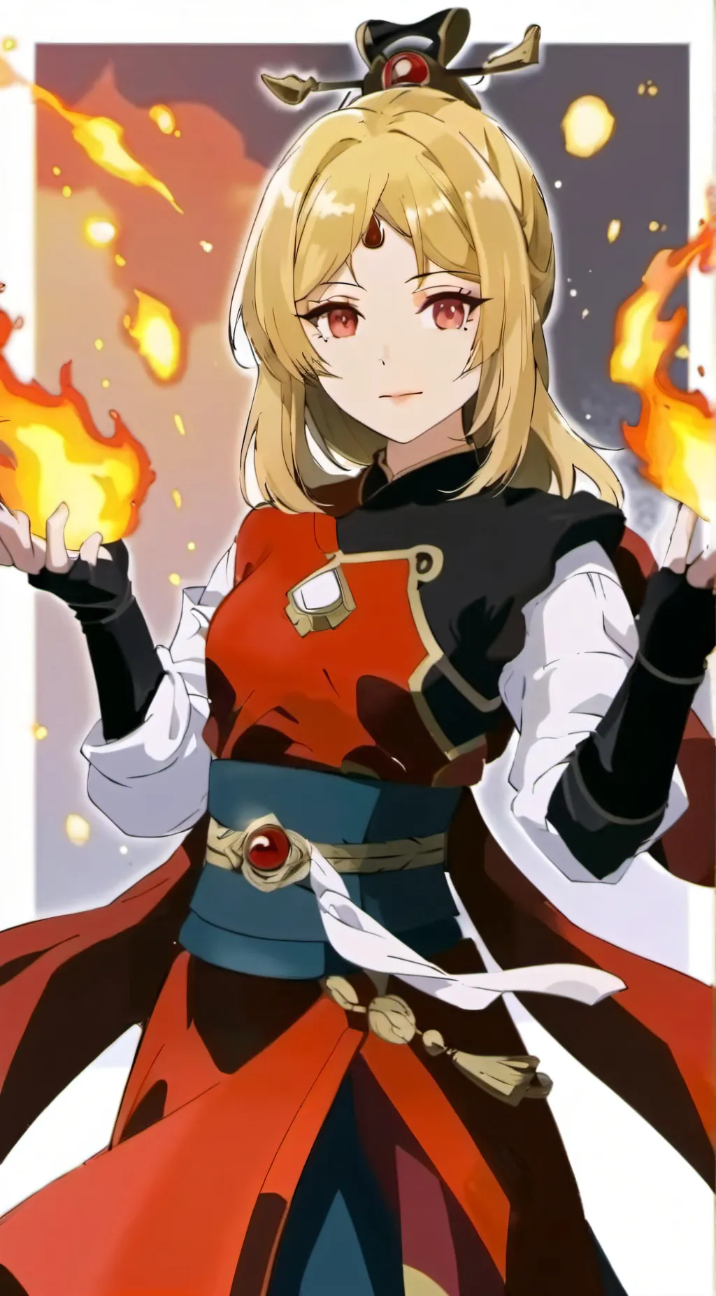 ai character: Kemuri background