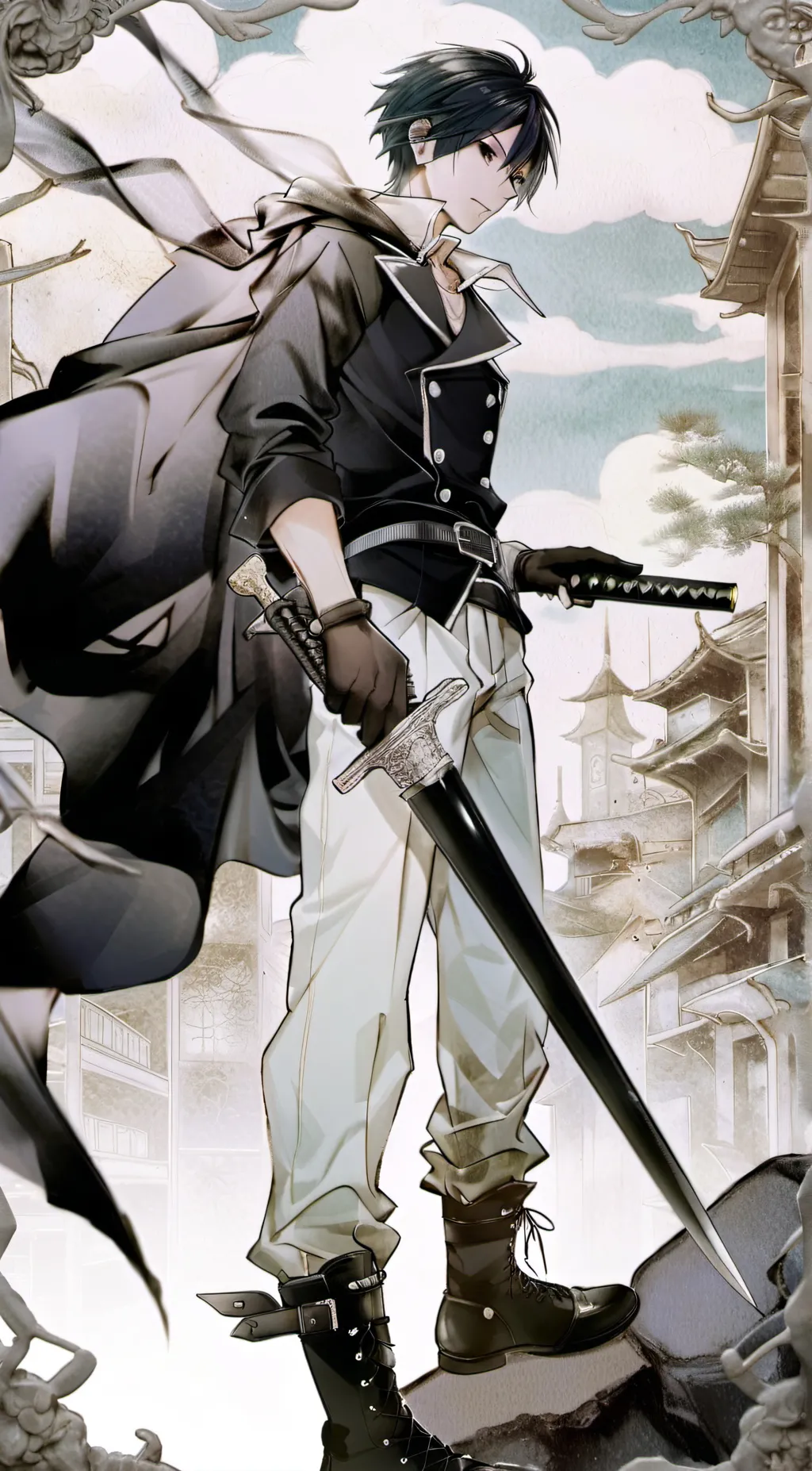 ai character: Kirito background