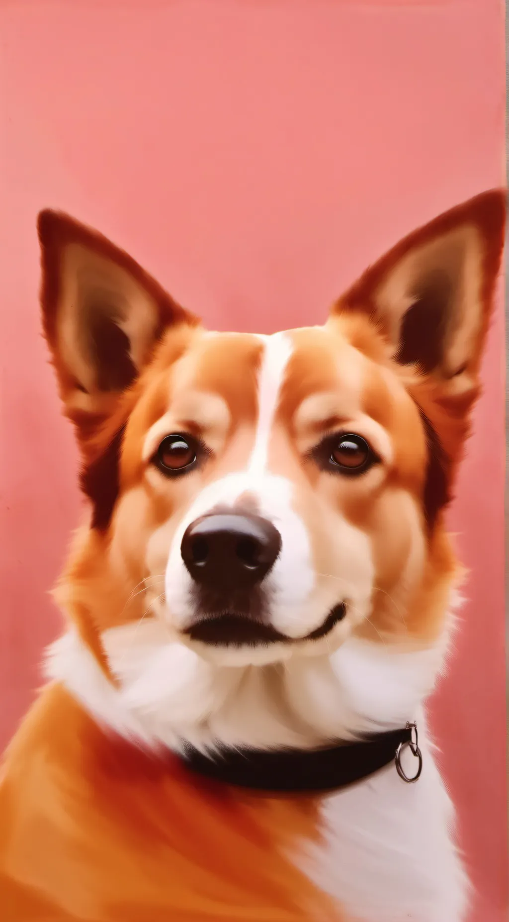 ai character: sundrop as a dog  background