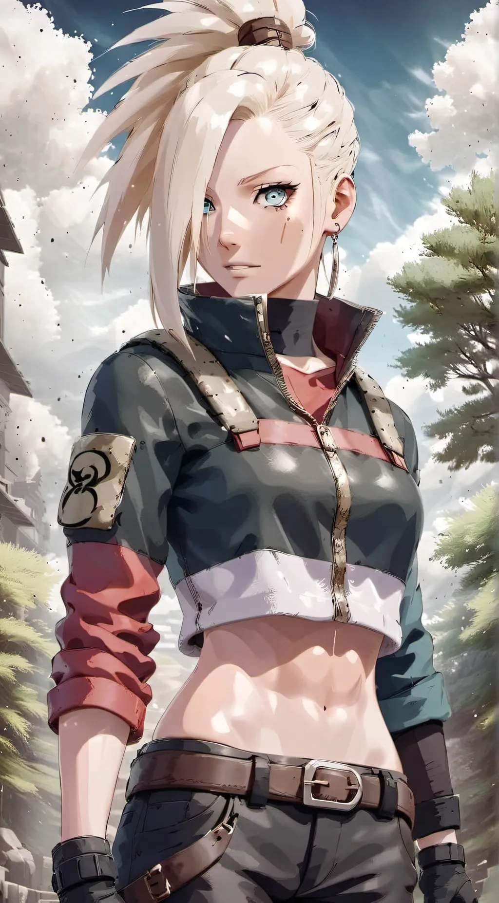ai character: ino background