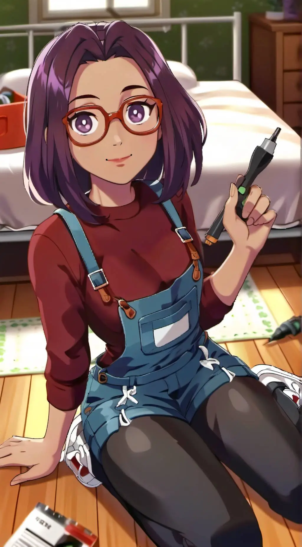 ai character: Maru background