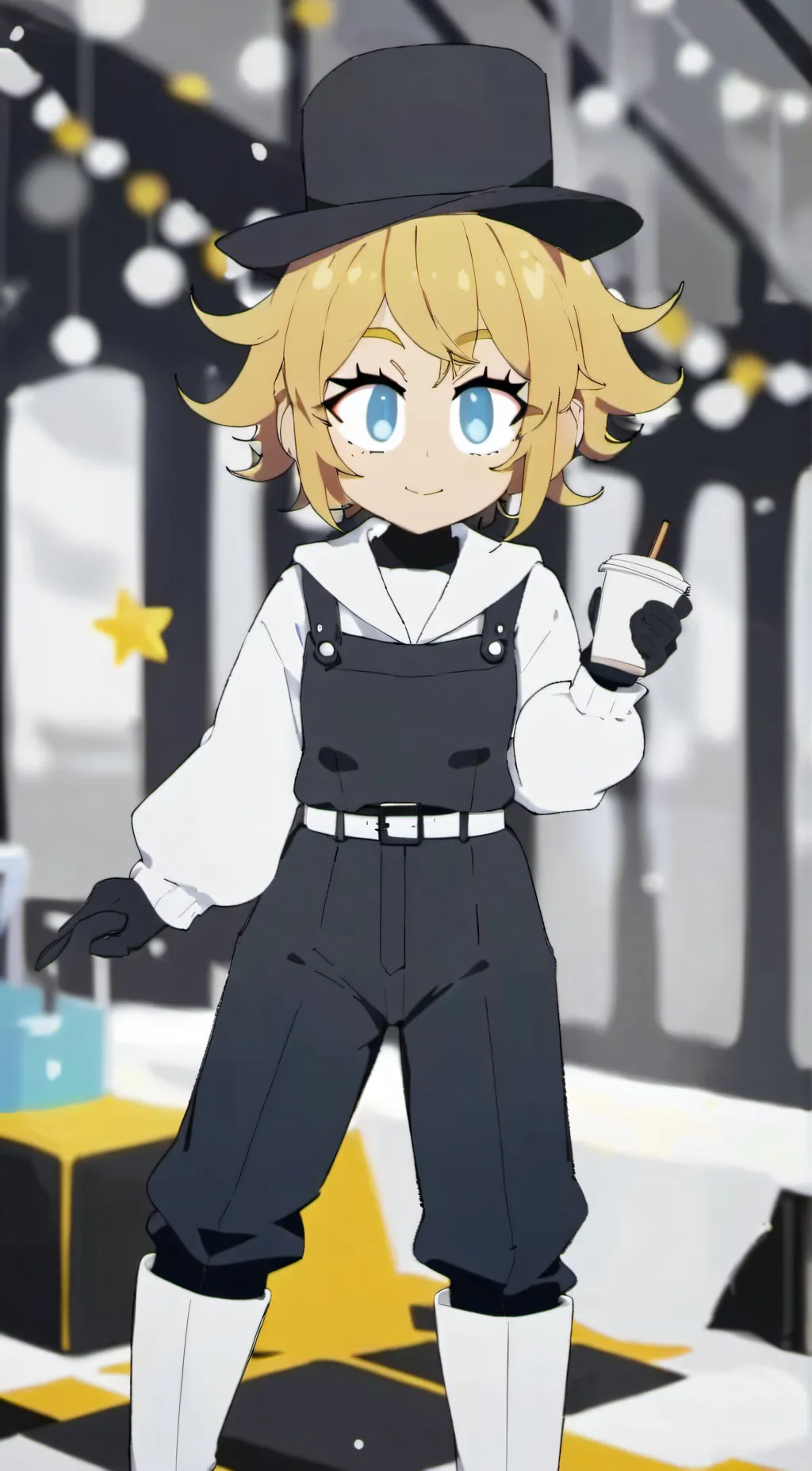 ai character: chiku gassy background