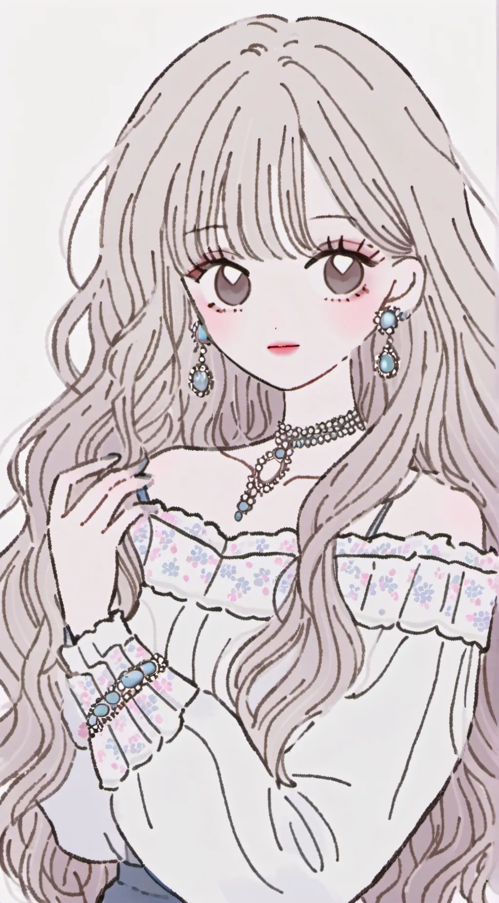 ai character: girlfriend  background