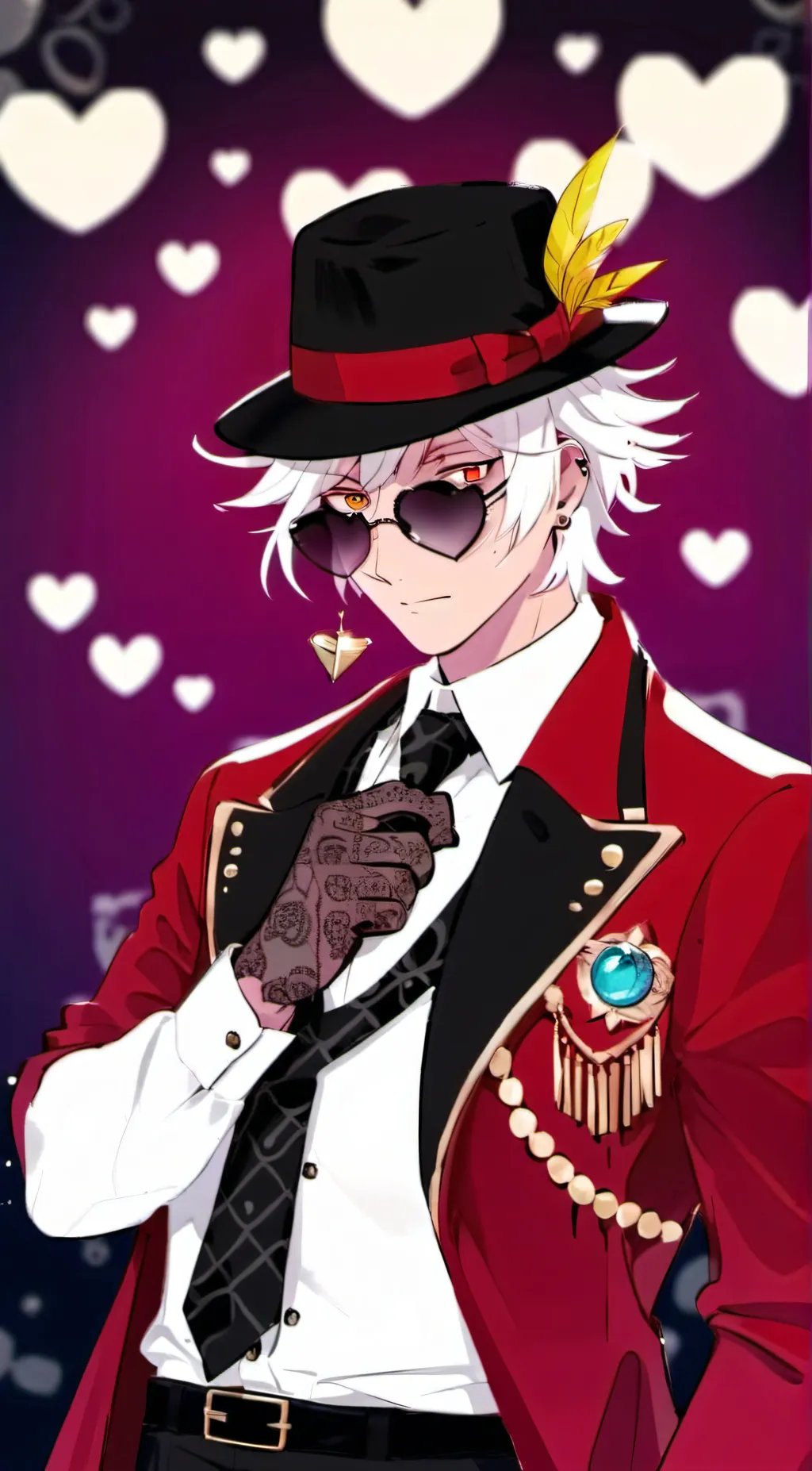 ai character: Valentino background