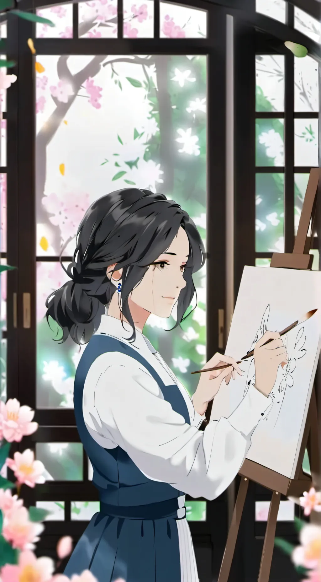 ai character: mia background