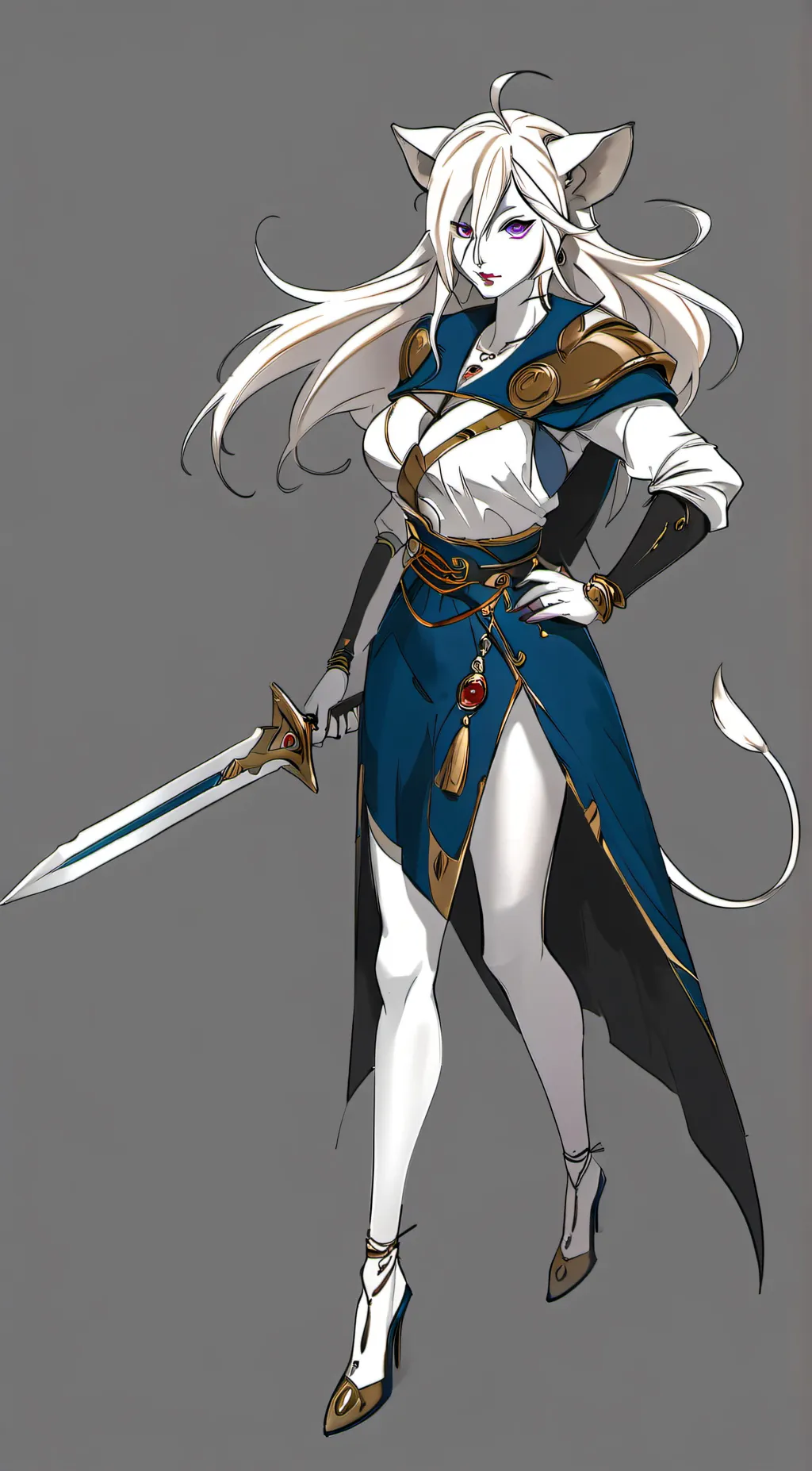 ai character: Aria background