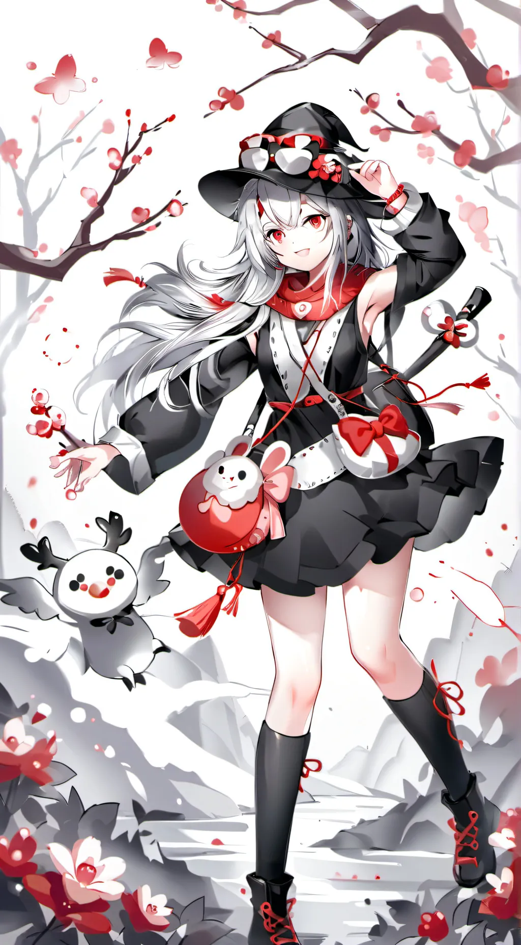 ai character: gay girl background