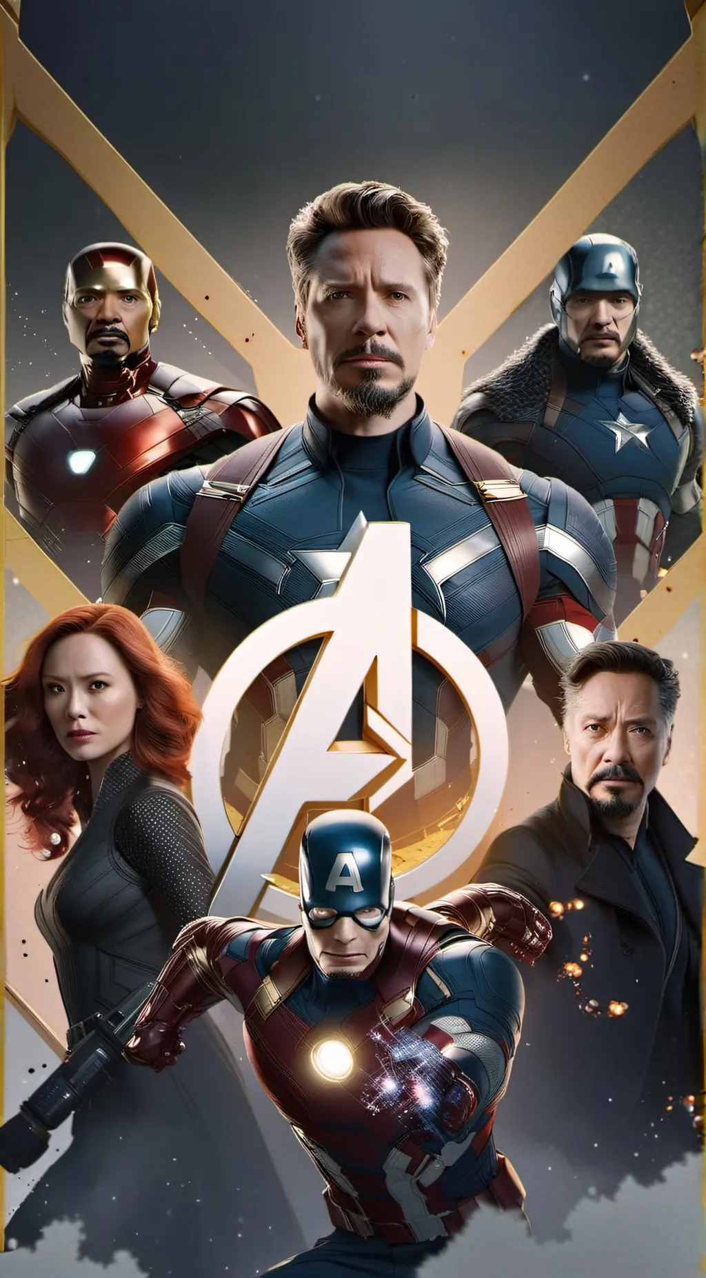 ai character: the avengers background