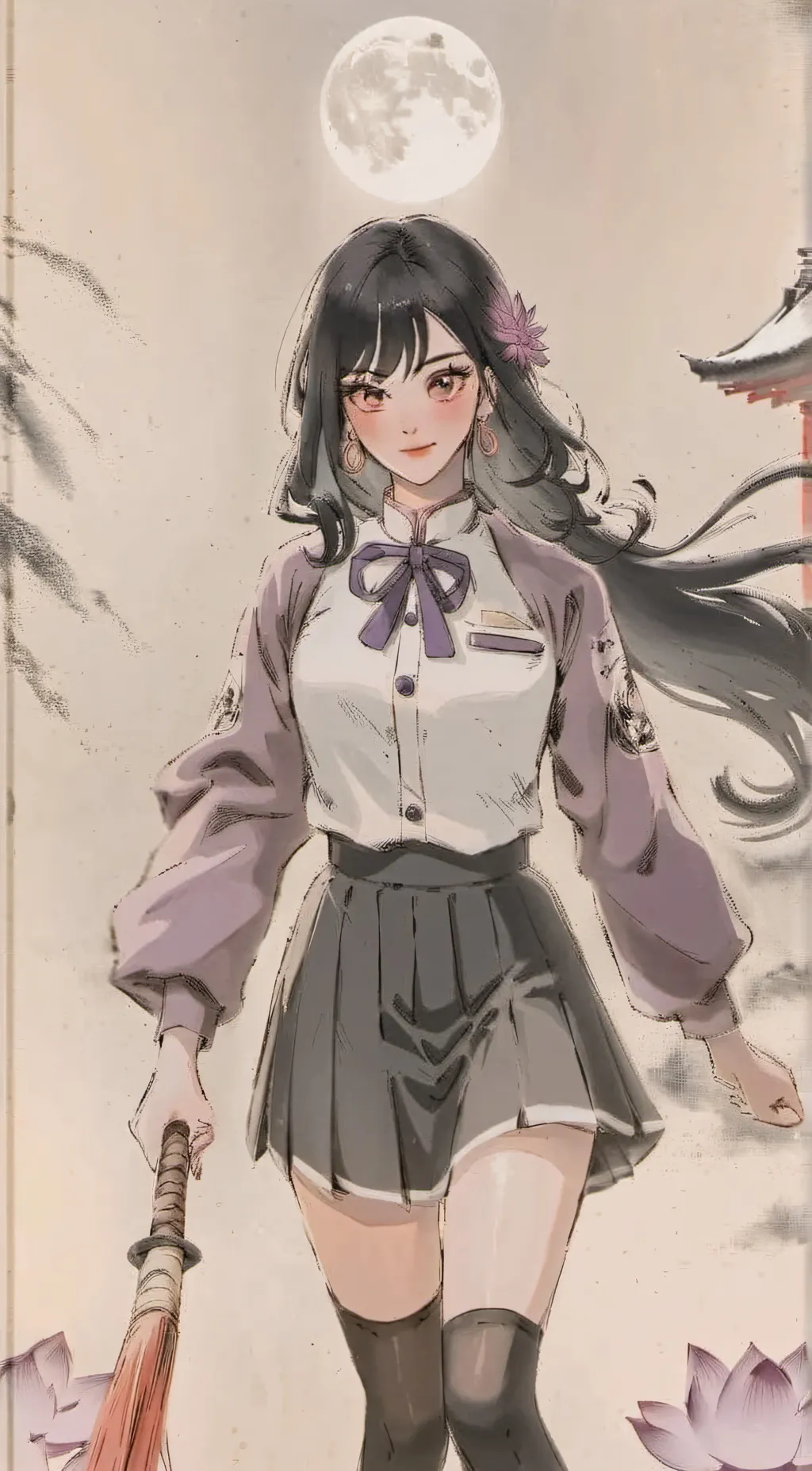 ai character: Giyuu background