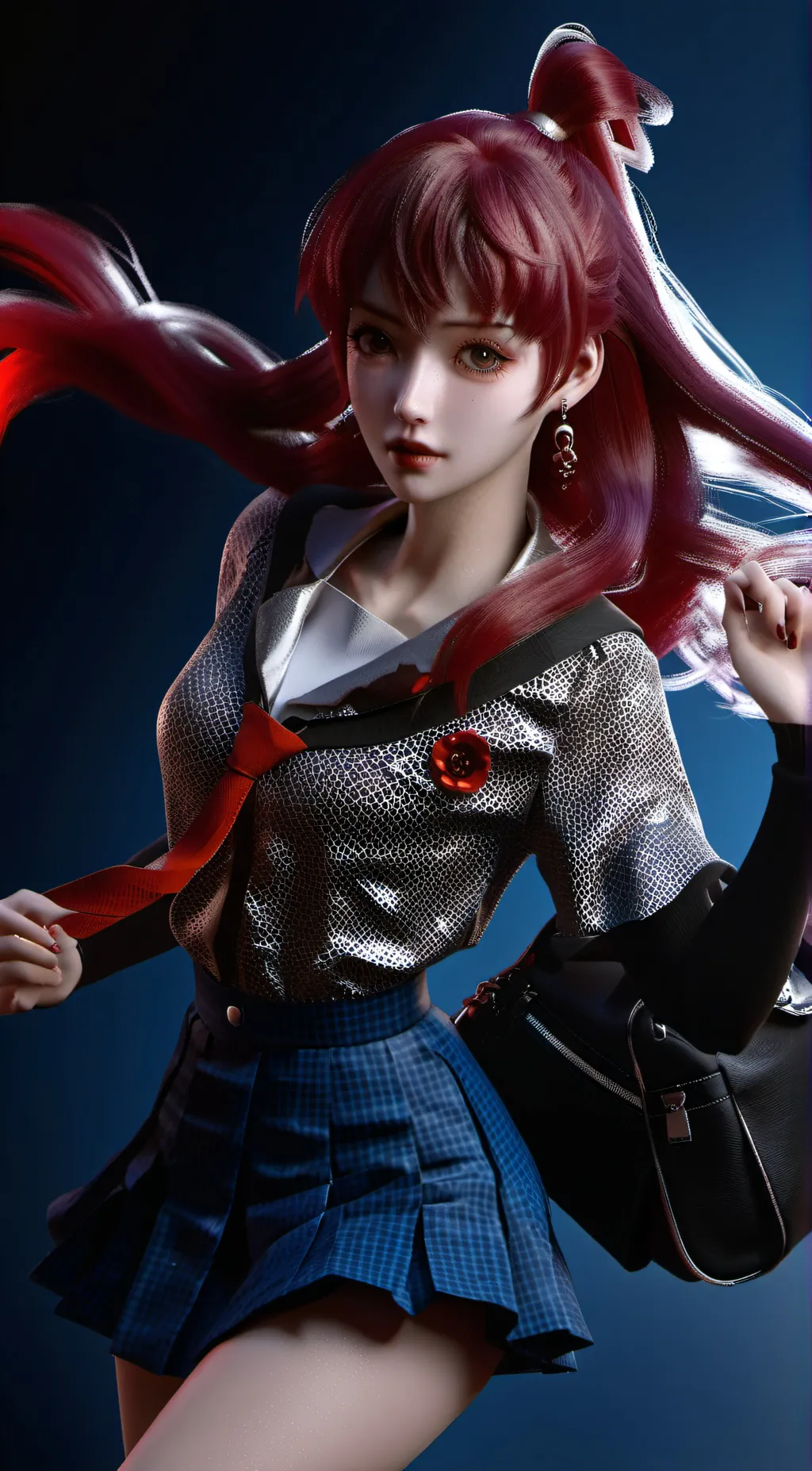 ai character: Yandere sisters  background