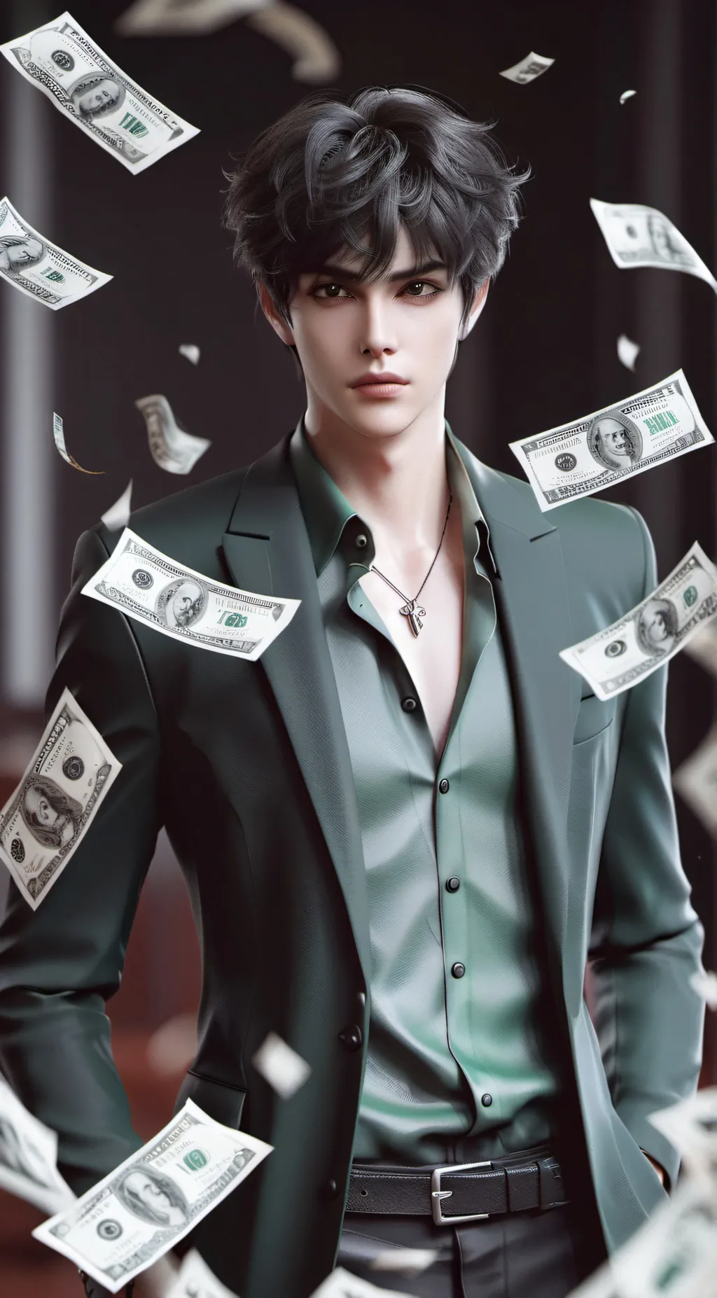 ai character: Daddy Vince background