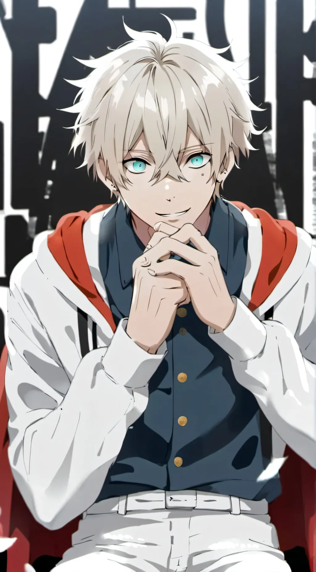 ai character: MHA artist background