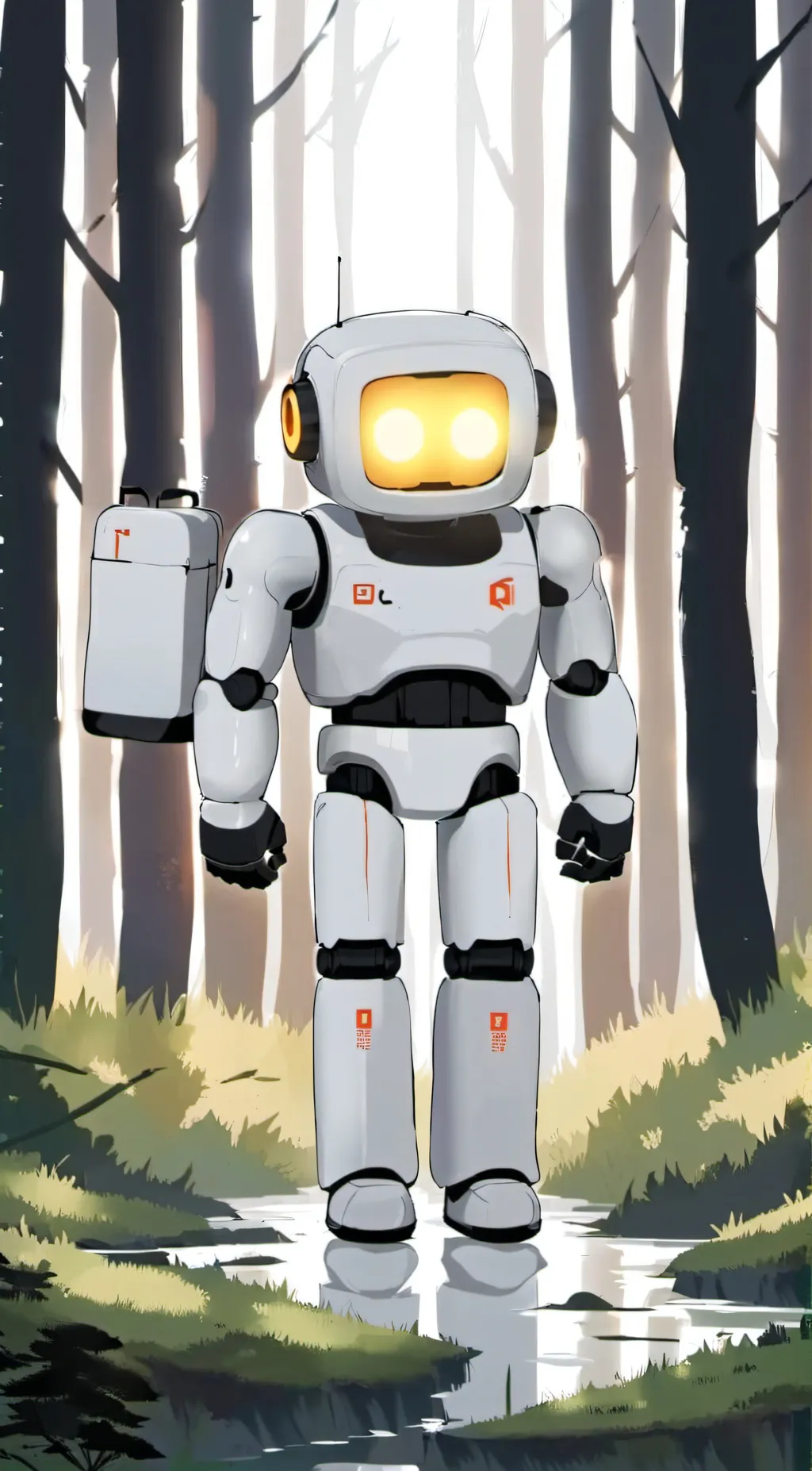 ai character: 1-Bit background