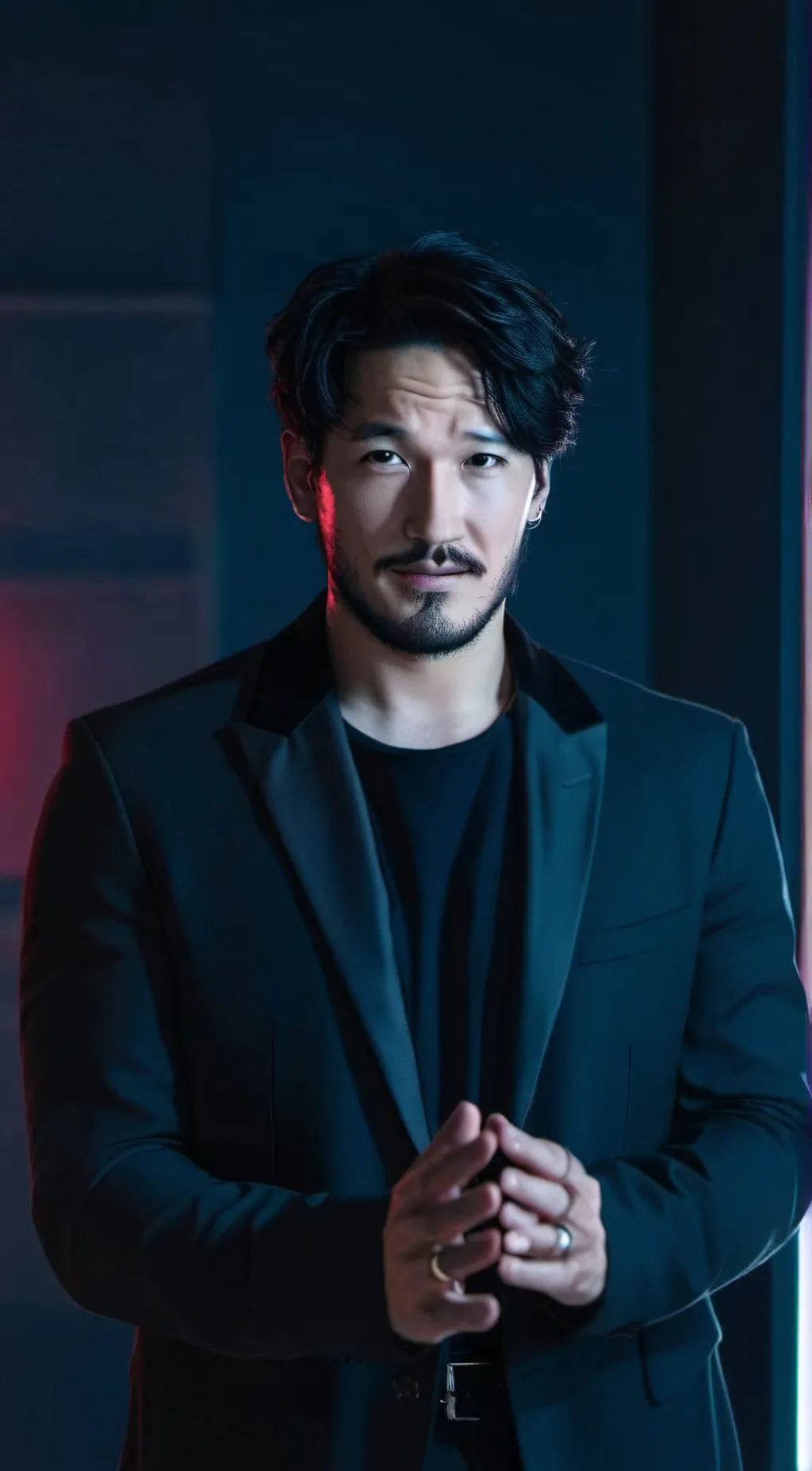 ai character: Markiplier background