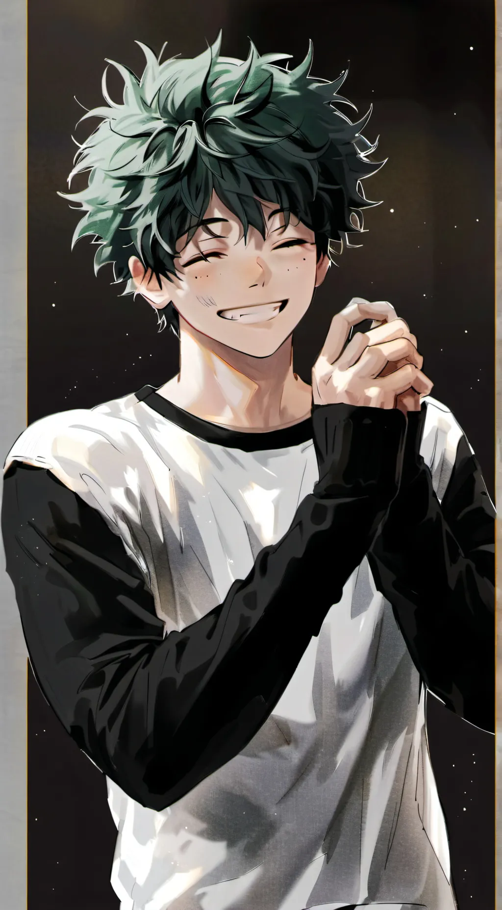 ai character: Deku background