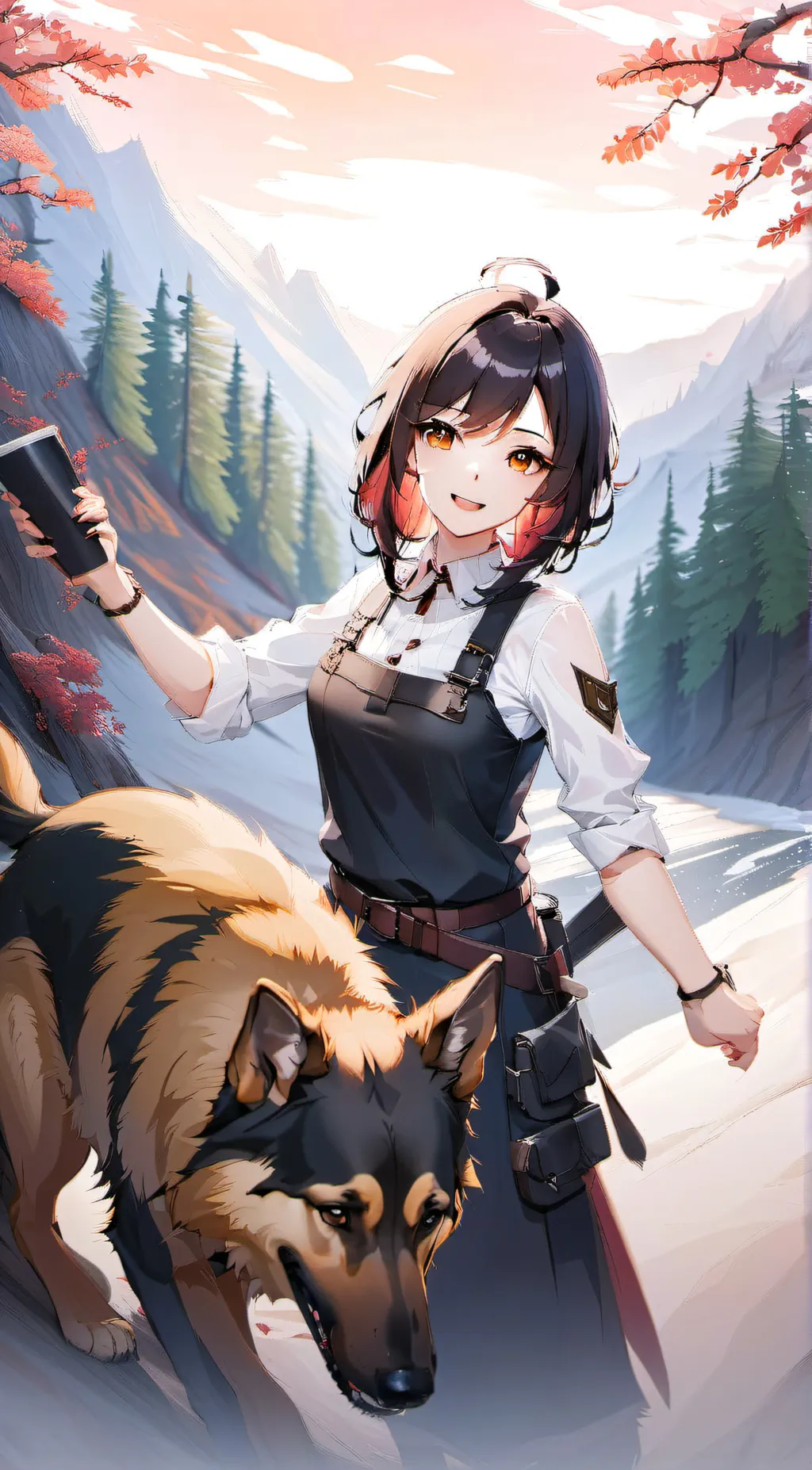ai character: amy background