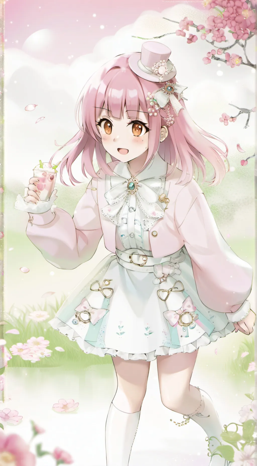 ai character: tina sarah background