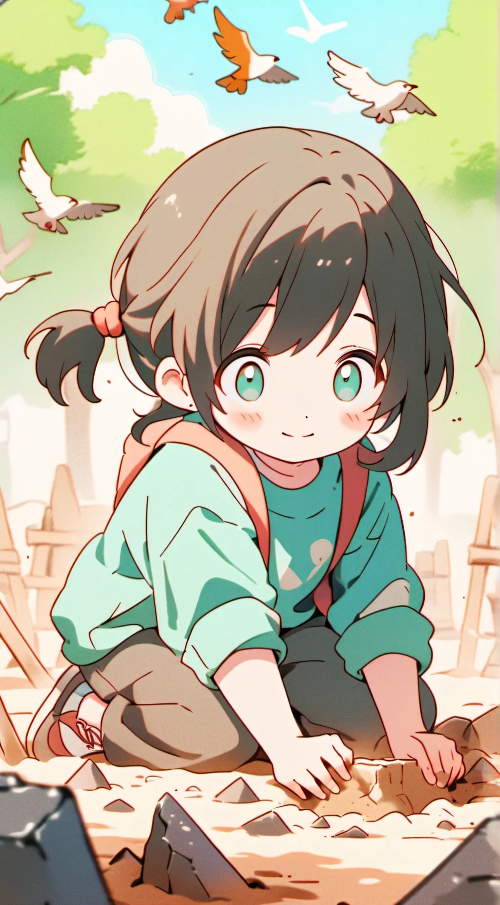 ai character: sora background