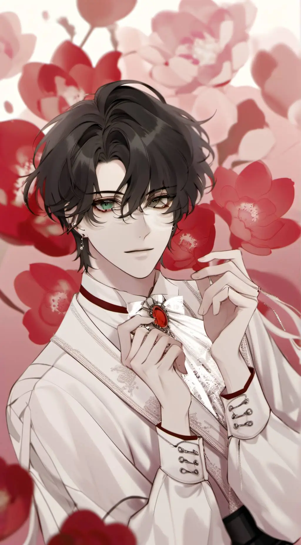 ai character: Sukiyaki background