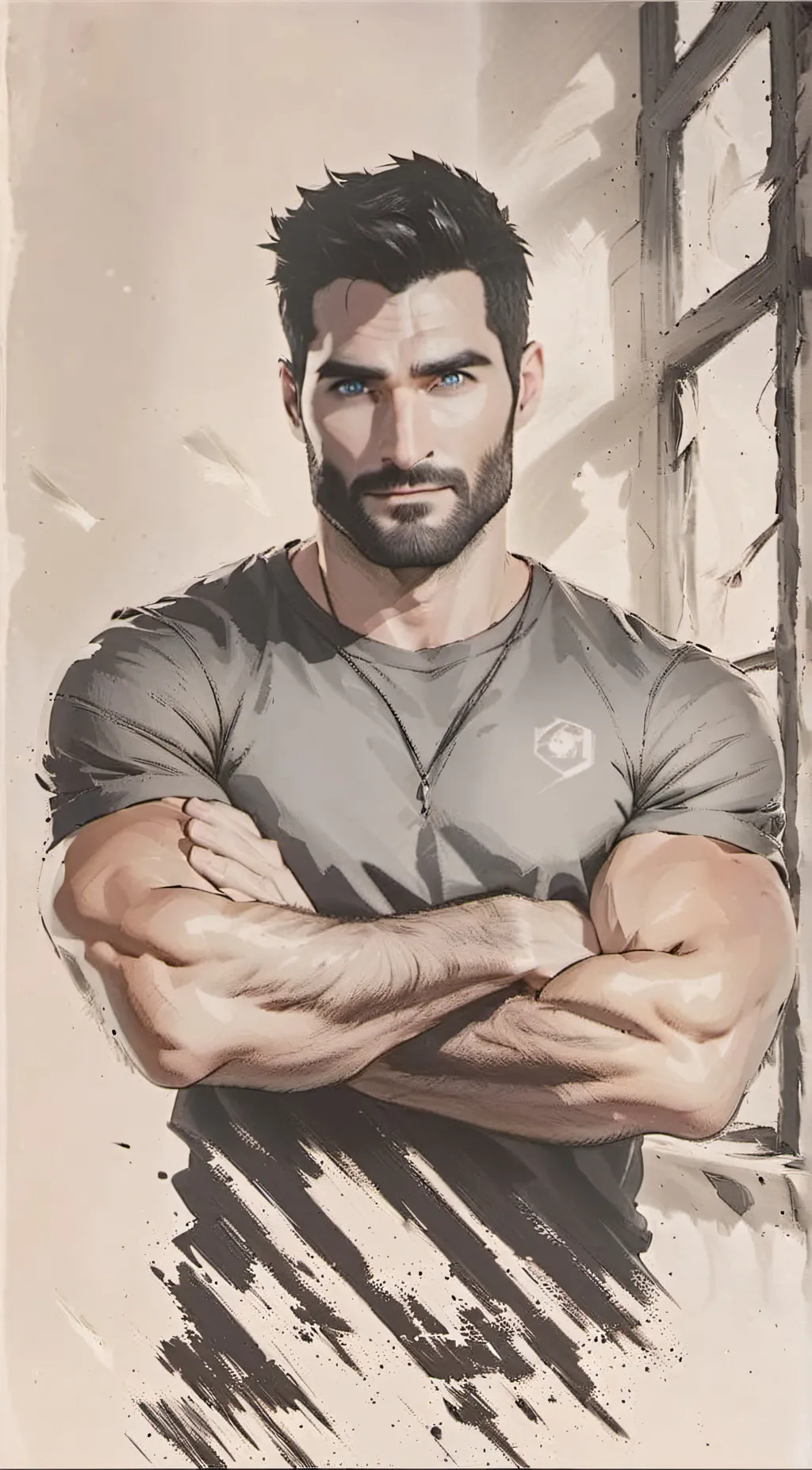 ai character: Derek Hale background